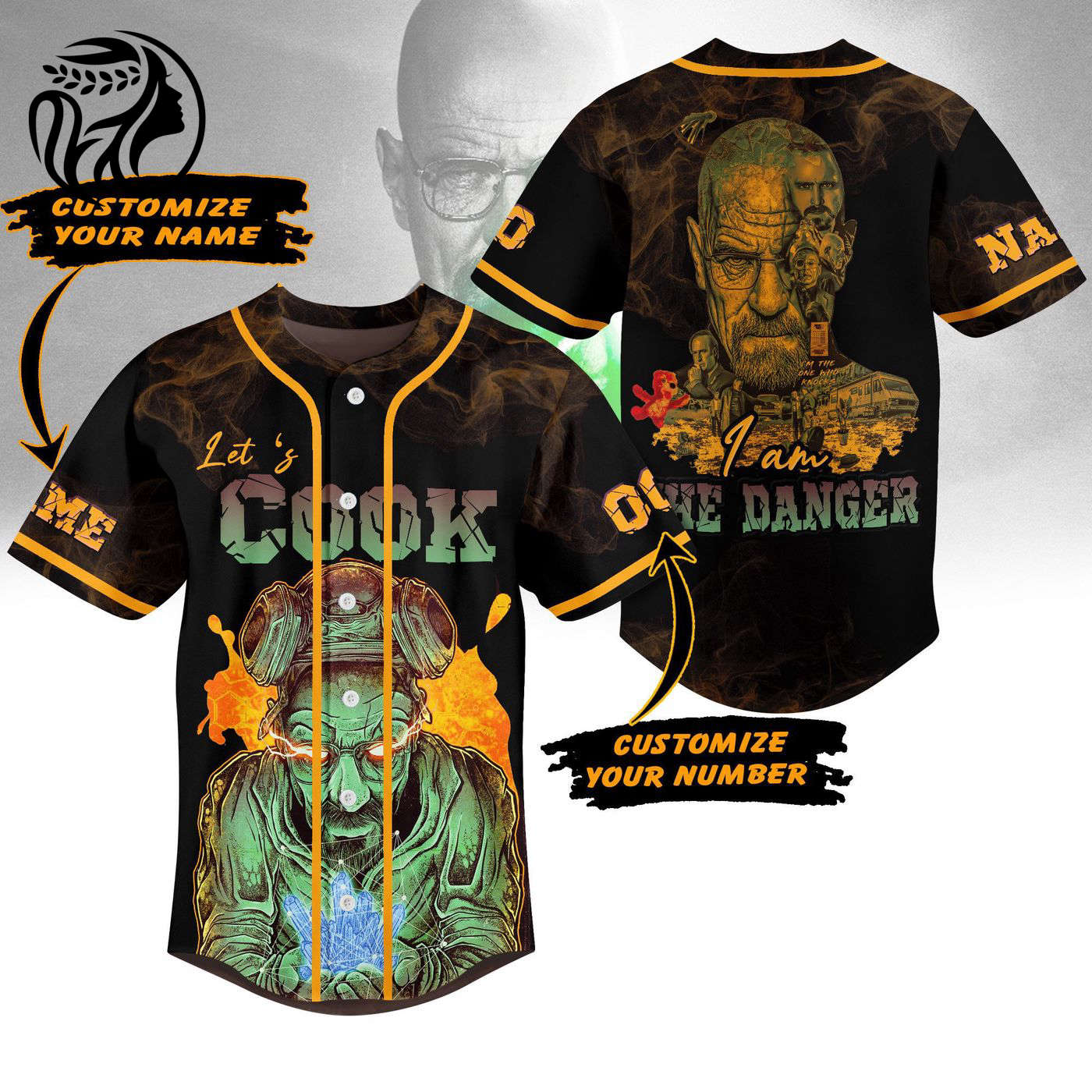 Breaking Bad Baseball Jersey For Men Women And Kids Gift