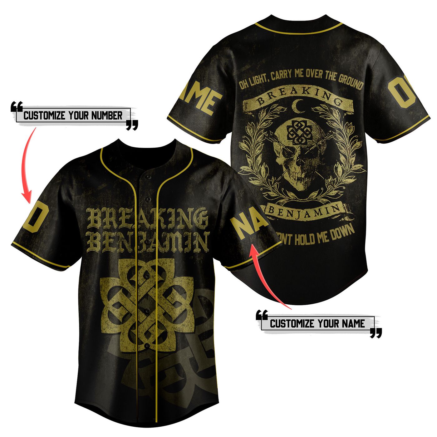 Breaking Benjamin Baseball Jersey For Men Women And Kids Gift Breaking Benjamin Baseball Jersey For Men Women And Kids Gift