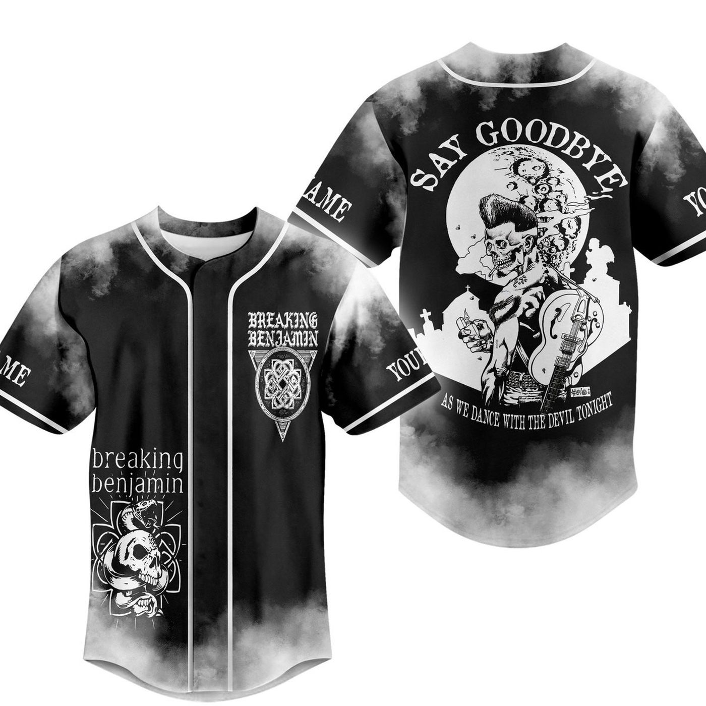 Breaking Benjamin Baseball Jersey For Men Women And Kids Gift Breaking Benjamin Baseball Jersey For Men Women And Kids Gift