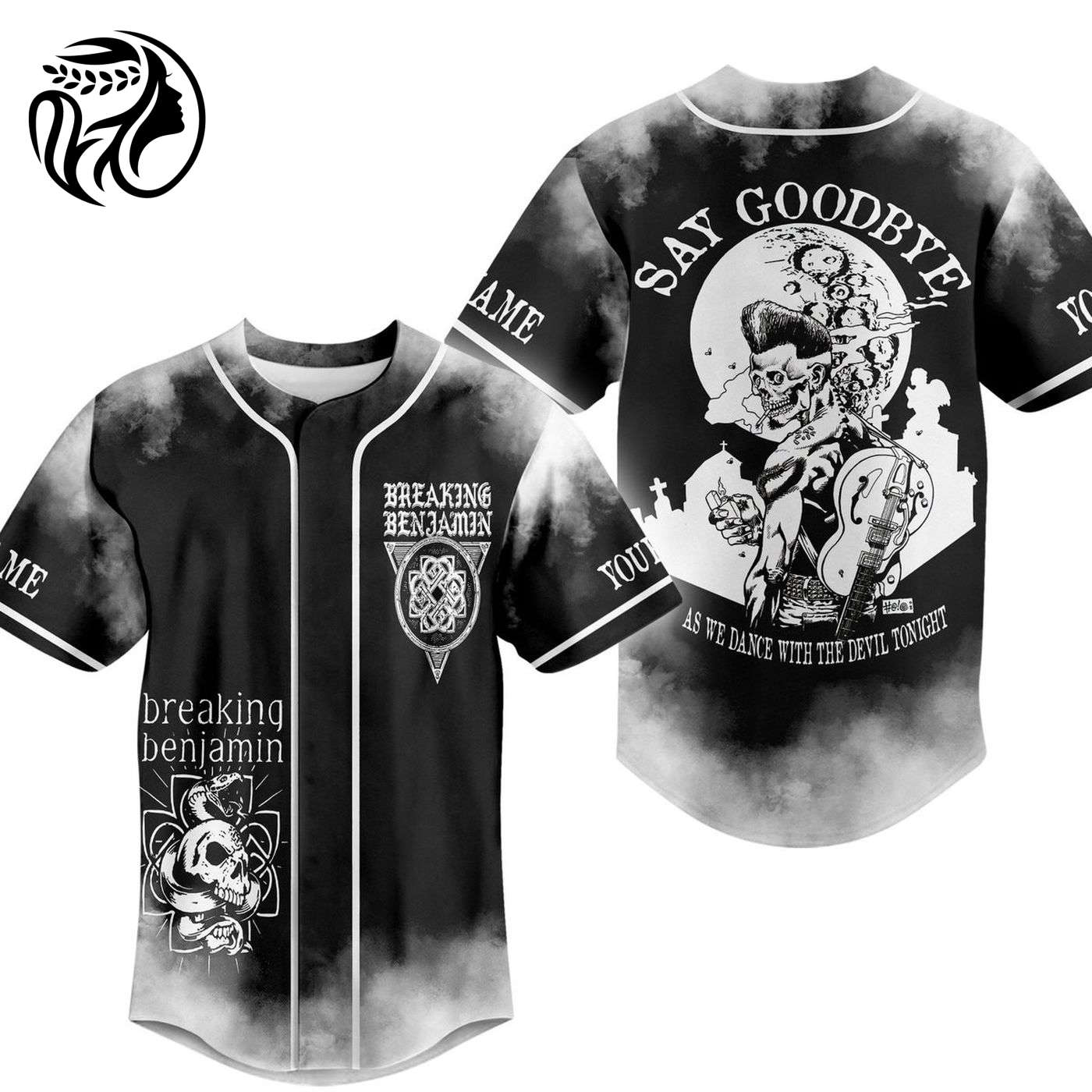 Breaking Benjamin Baseball Jersey For Men Women And Kids Gift