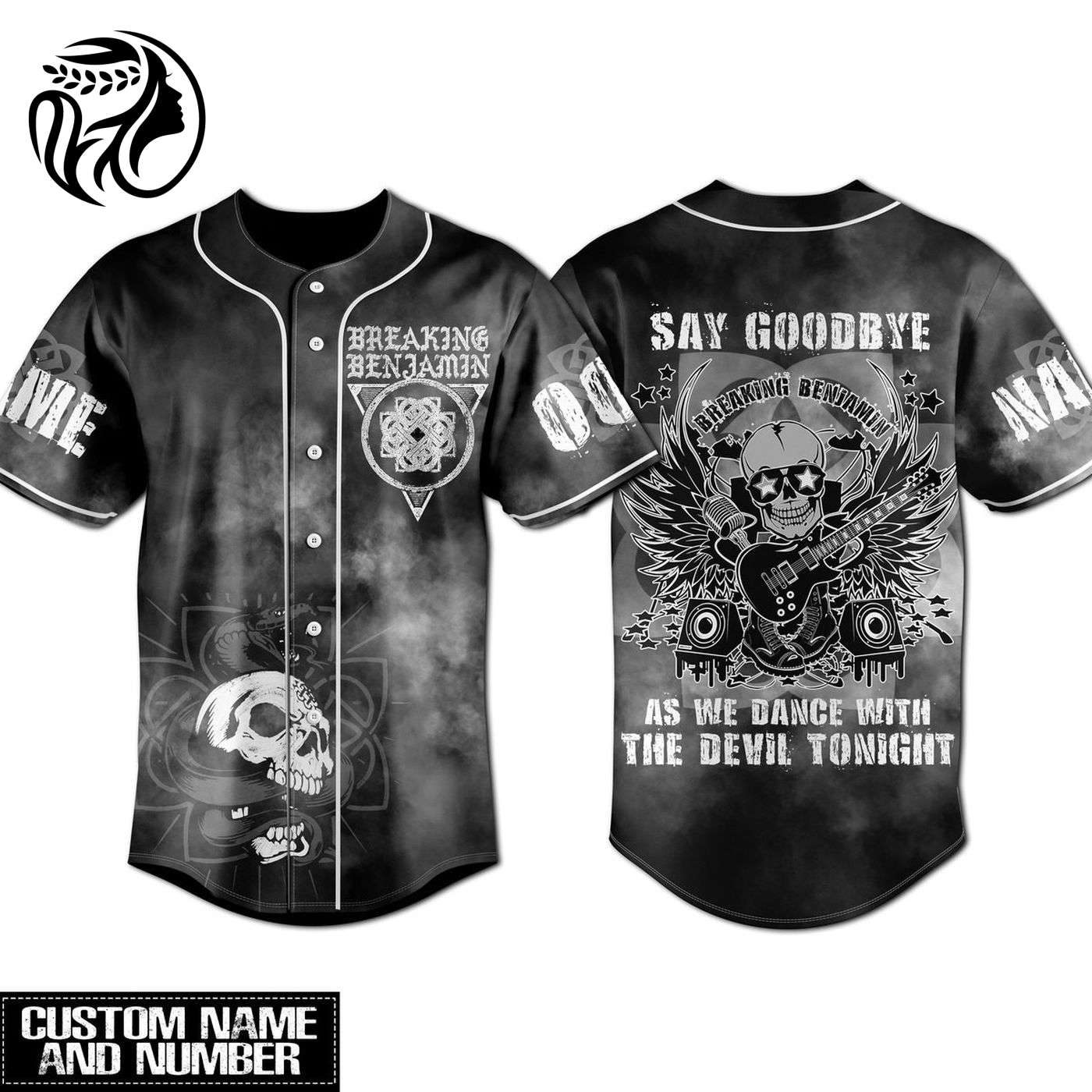 Breaking Benjamin Baseball Jersey For Men Women And Kids Gift