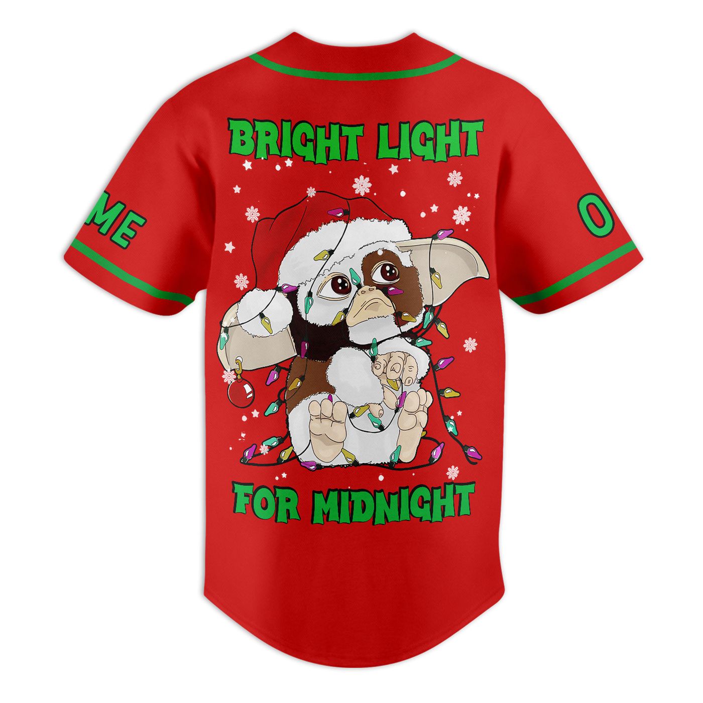 Bright Light For Midnight Gremlins Baseball Jersey For Men Women And Kids Gift Bright Light For Midnight Gremlins Baseball Jersey For Men Women And Kids Gift