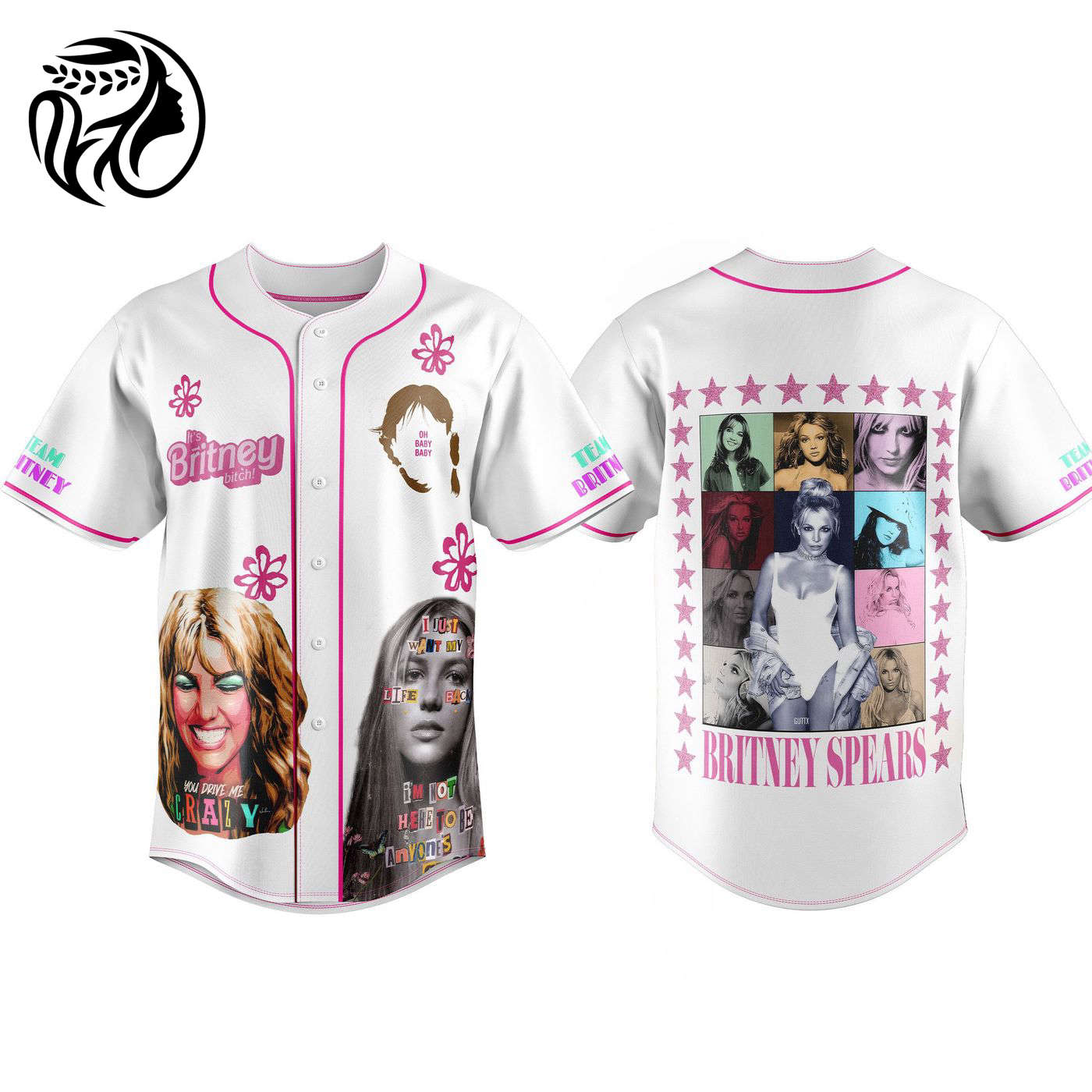 Britney Spears Baseball Jersey For Men Women And Kids Gift