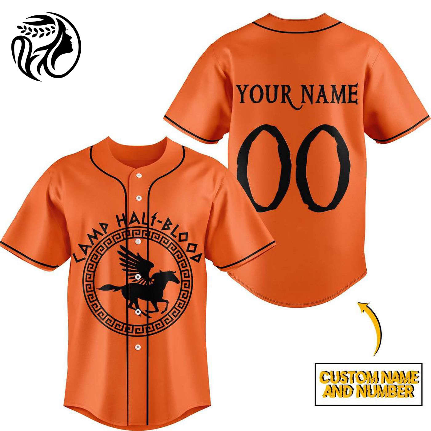 Camp Half-Blood Baseball Jersey For Men Women And Kids Gift