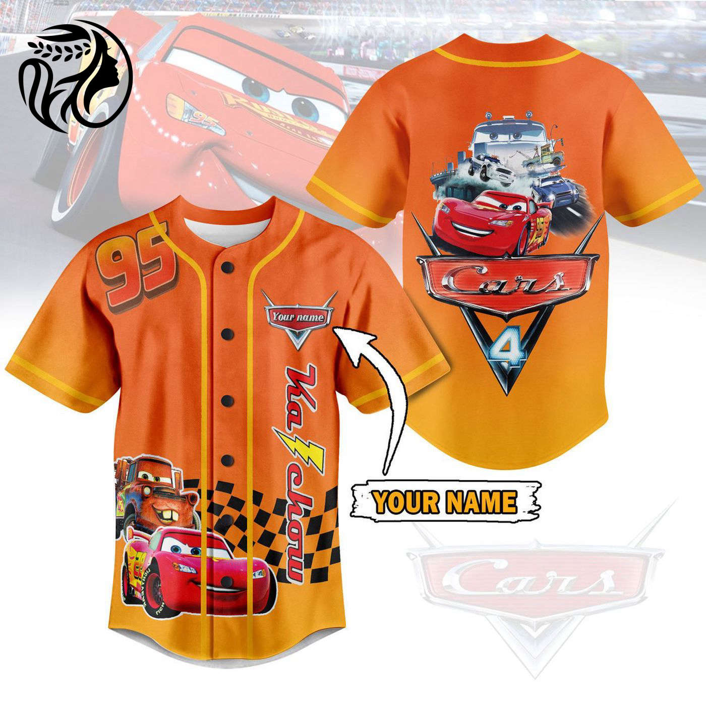 Cars Gift Baseball Jersey For Men Women And Kids Gift