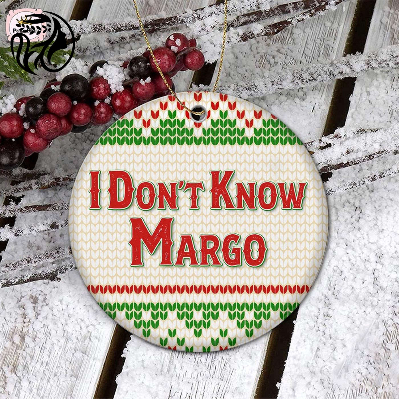 Limited Edition Ceramic Christmas Ornament National Lampoon s Christmas Vacation I Don t Know Margo Perfect Christmas Movie Gift