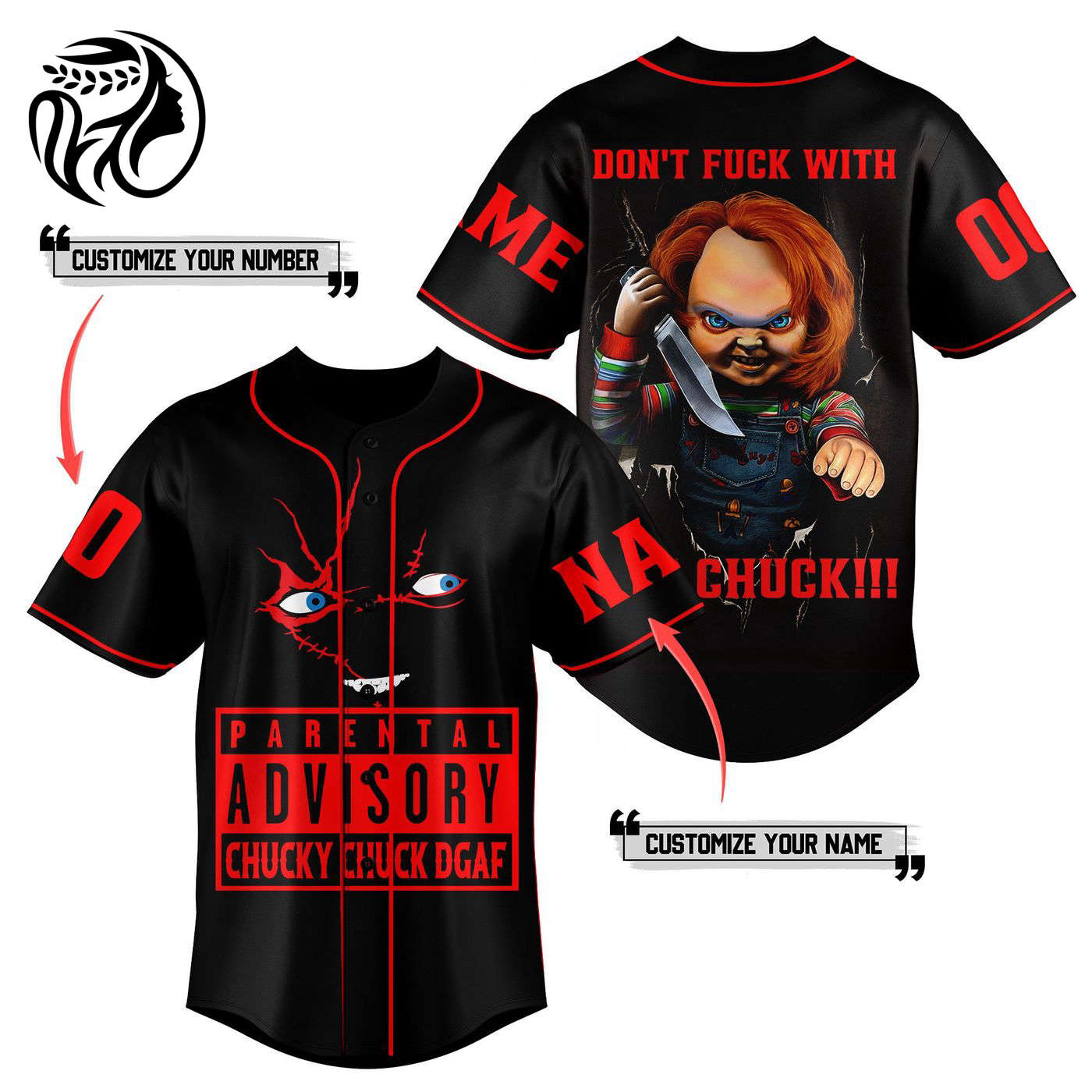 Child Play Chucky Baseball Jersey For Men Women And Kids Gift