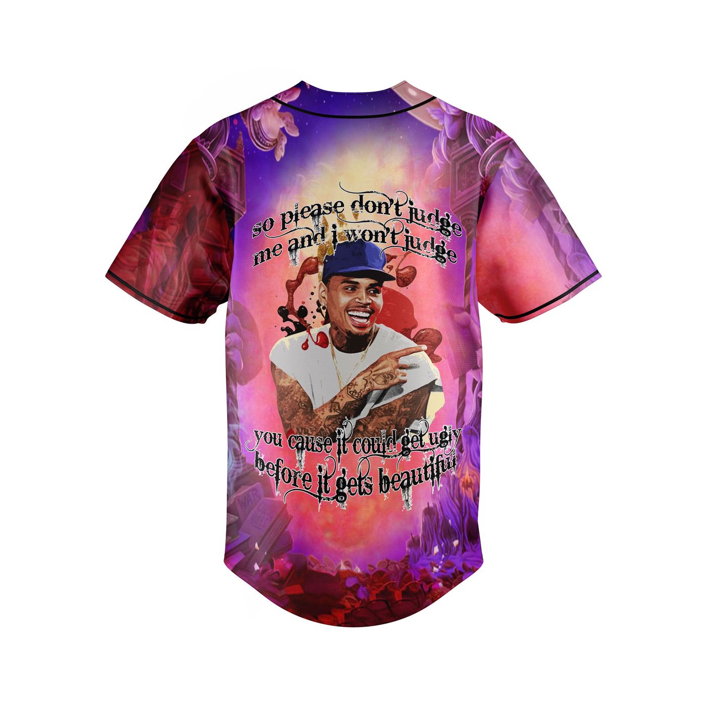 Chris Brown Baseball Jersey For Men Women And Kids Gift Chris Brown Baseball Jersey For Men Women And Kids Gift