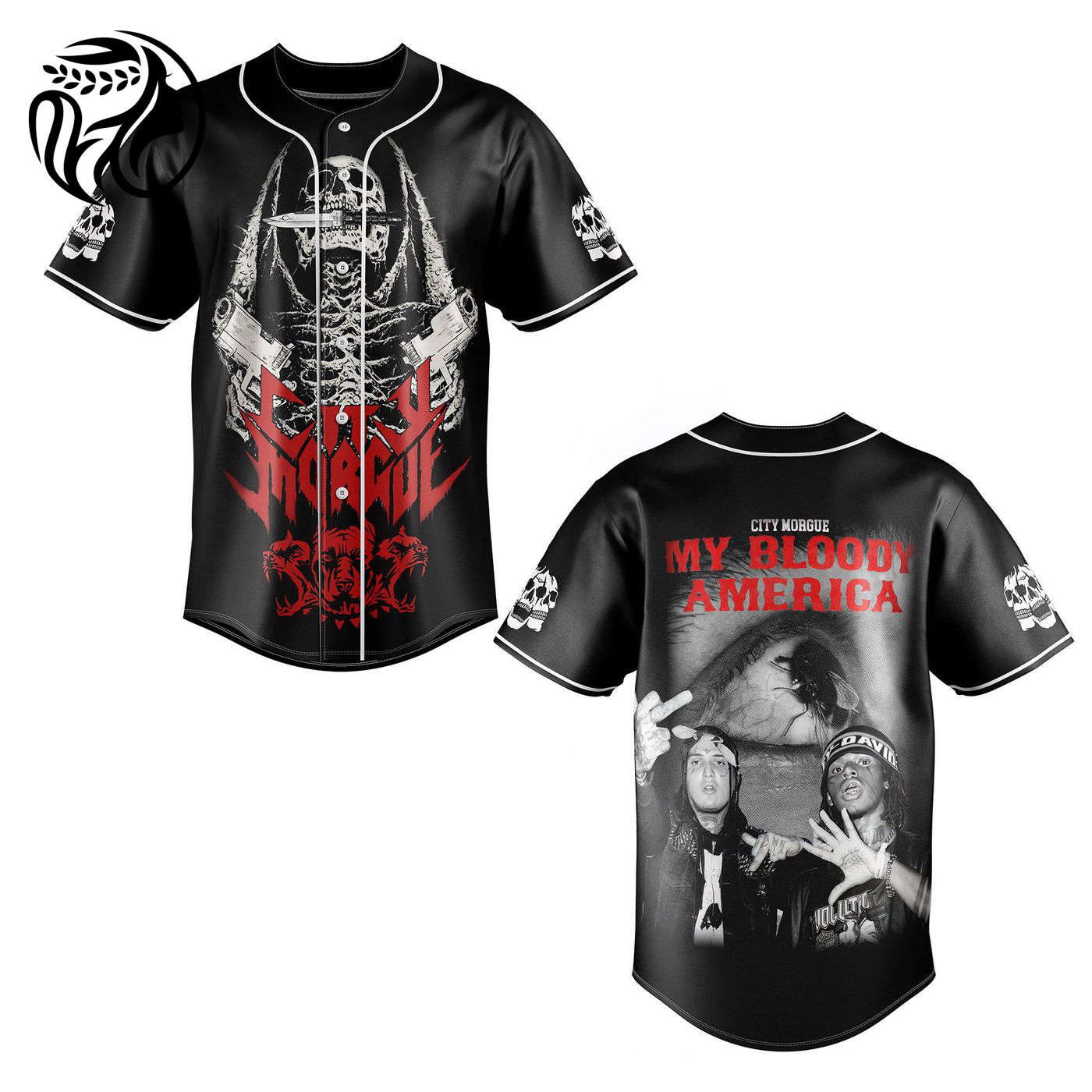 City Morgue Baseball Jersey For Men Women And Kids Gift