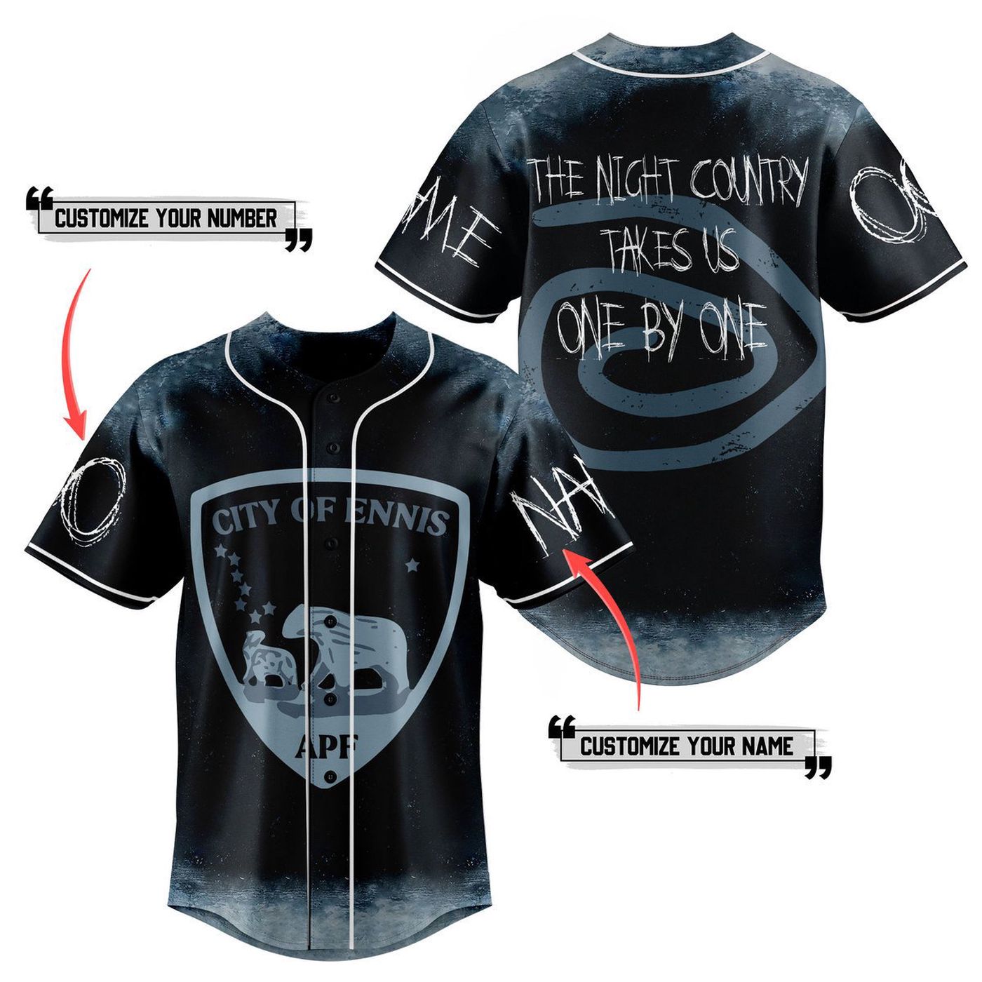 City of Ennis Baseball Jersey For Men Women And Kids Gift