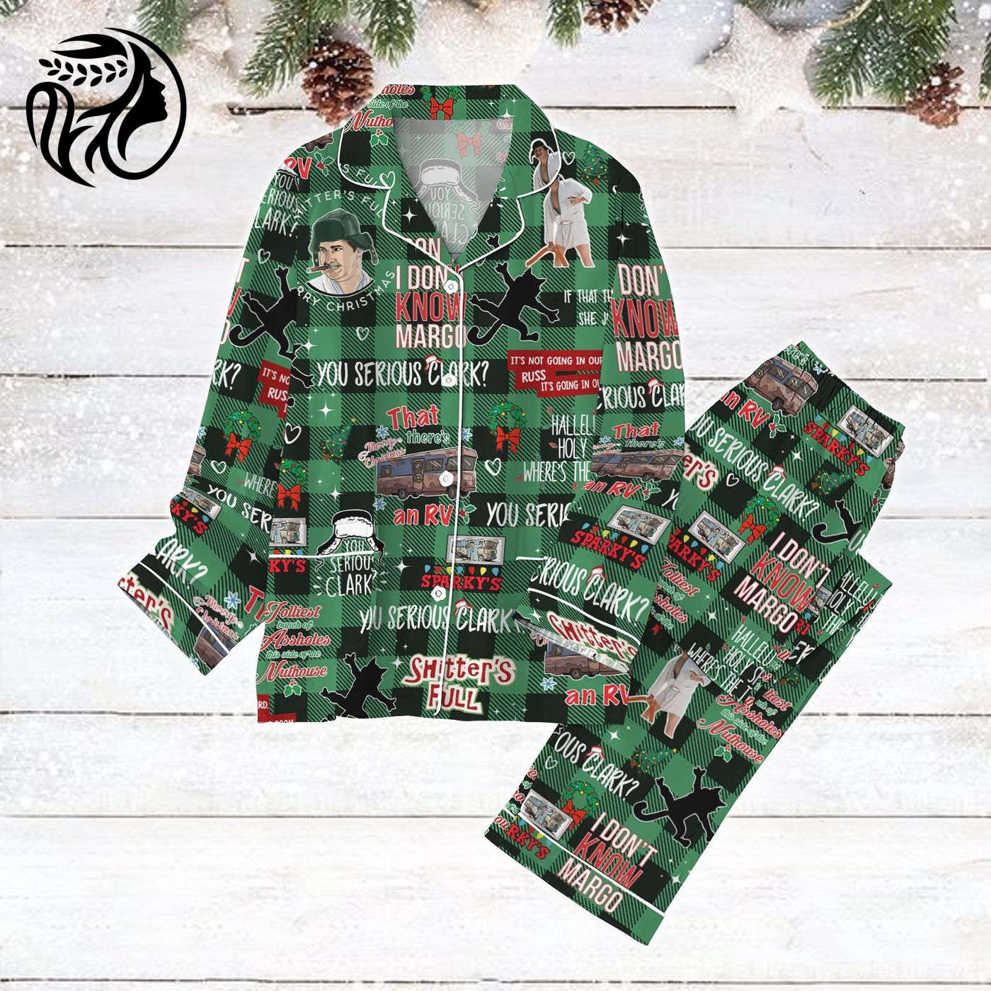 Shop Clark Griswold Christmas Pajamas – Movie-inspired Xmas Family PJs Set