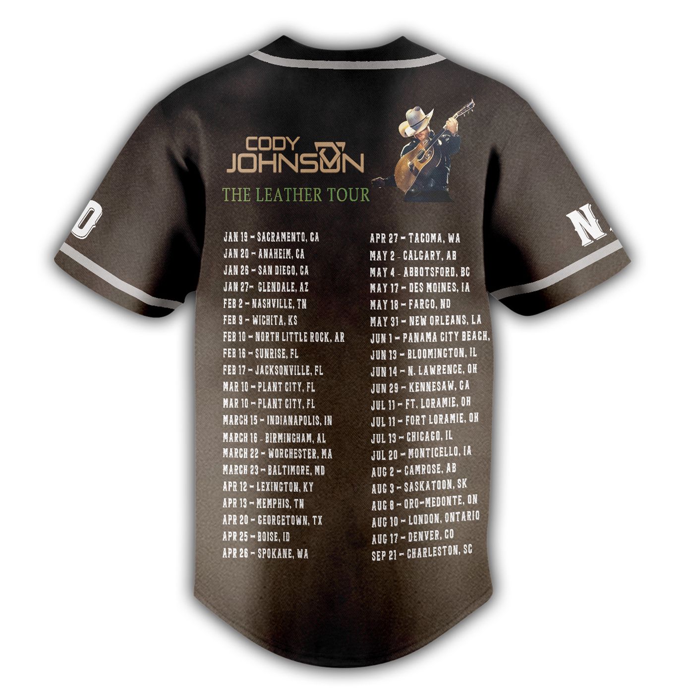 Cody Johnson Baseball Jersey For Men Women And Kids Gift