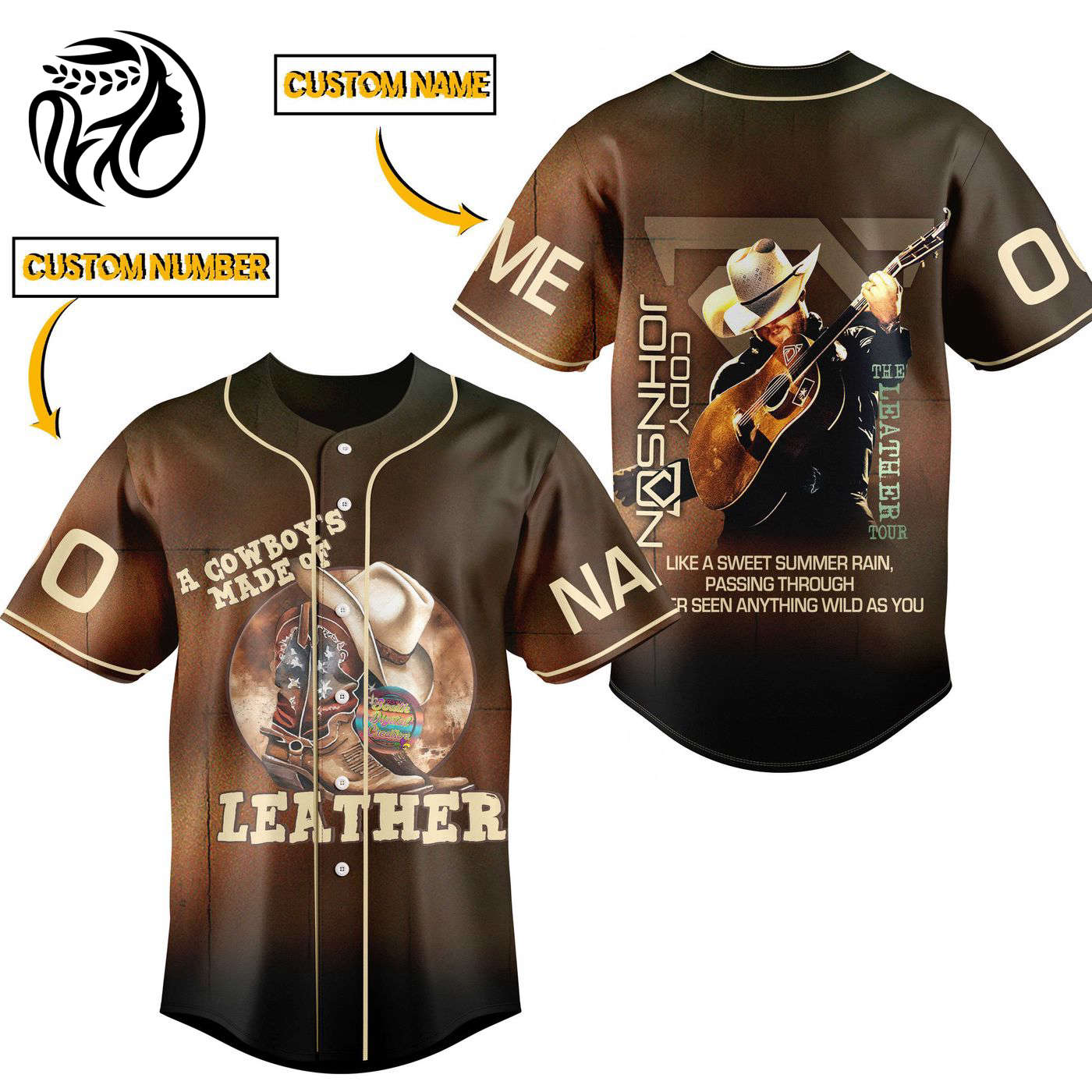 Cody Johnson Baseball Jersey For Men Women And Kids Gift