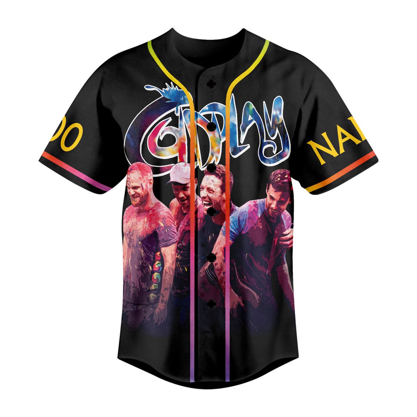 Coldplay Rock Band Baseball Jersey For Men Women And Kids Gift