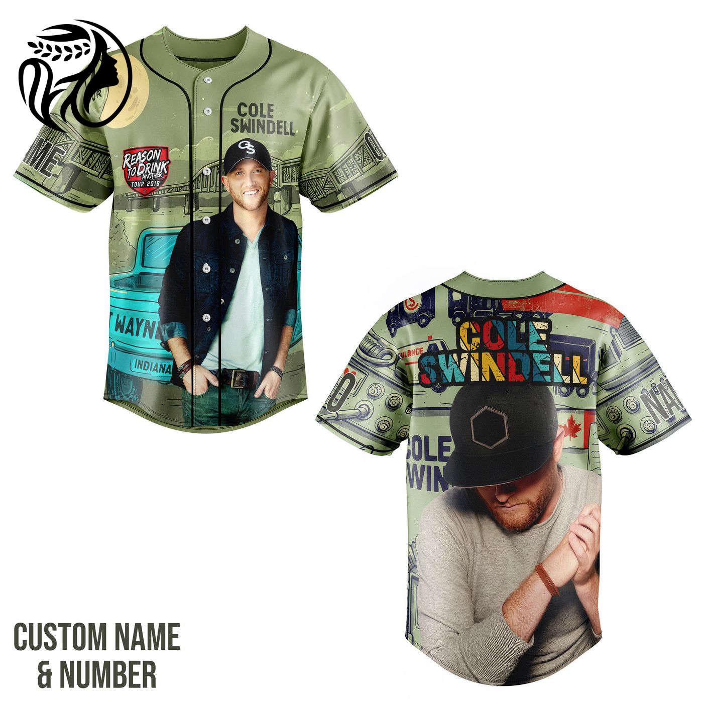 Cole Swindell Baseball Jersey For Men Women And Kids Gift