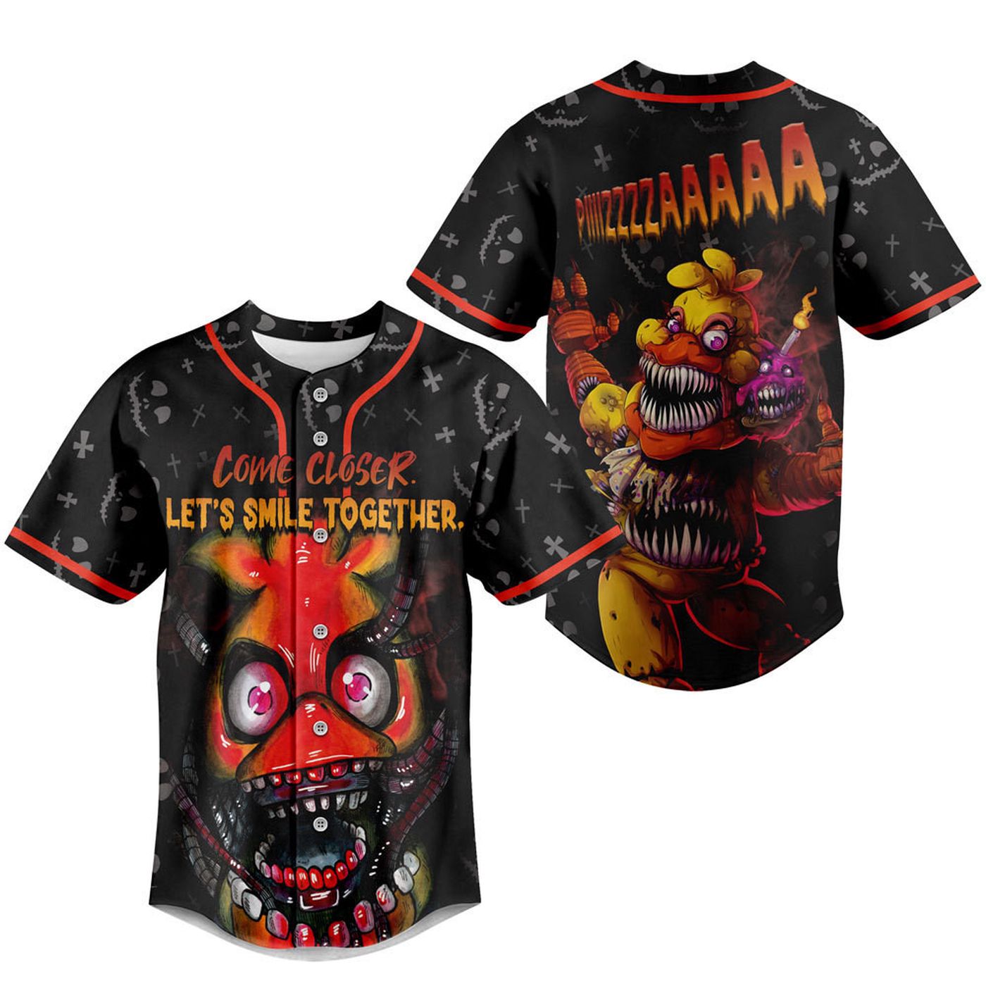 Come Closer Let Smile Together Baseball Jersey For Men Women And Kids Gift