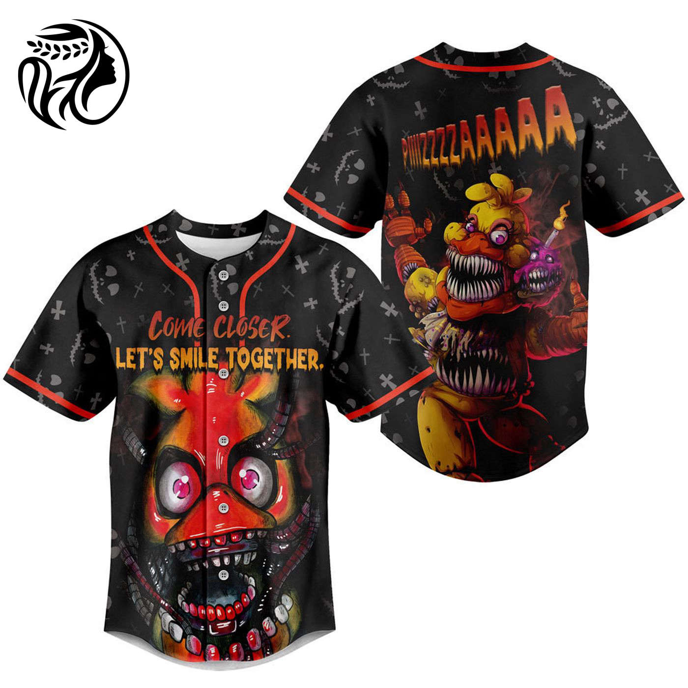 Come Closer Let Smile Together Baseball Jersey For Men Women And Kids Gift