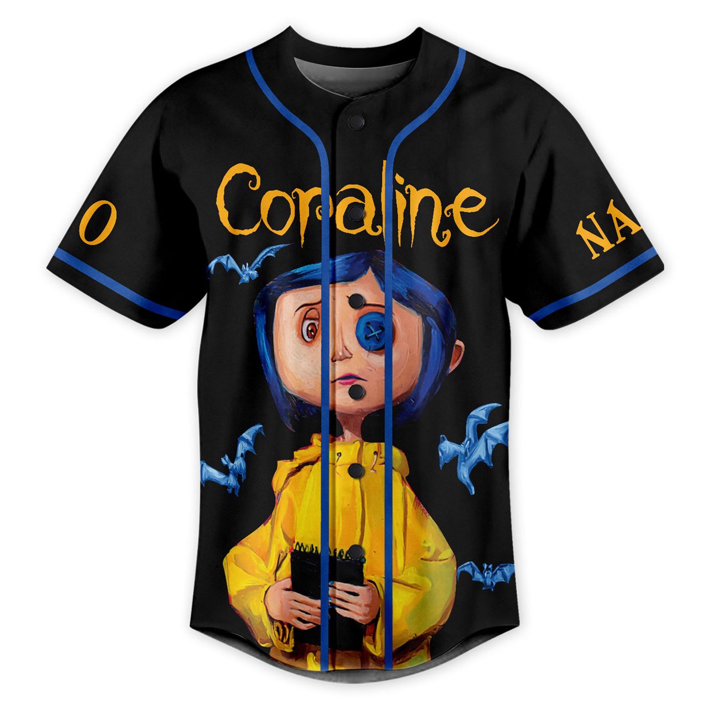 Coraline Baseball Jersey For Men Women And Kids Gift