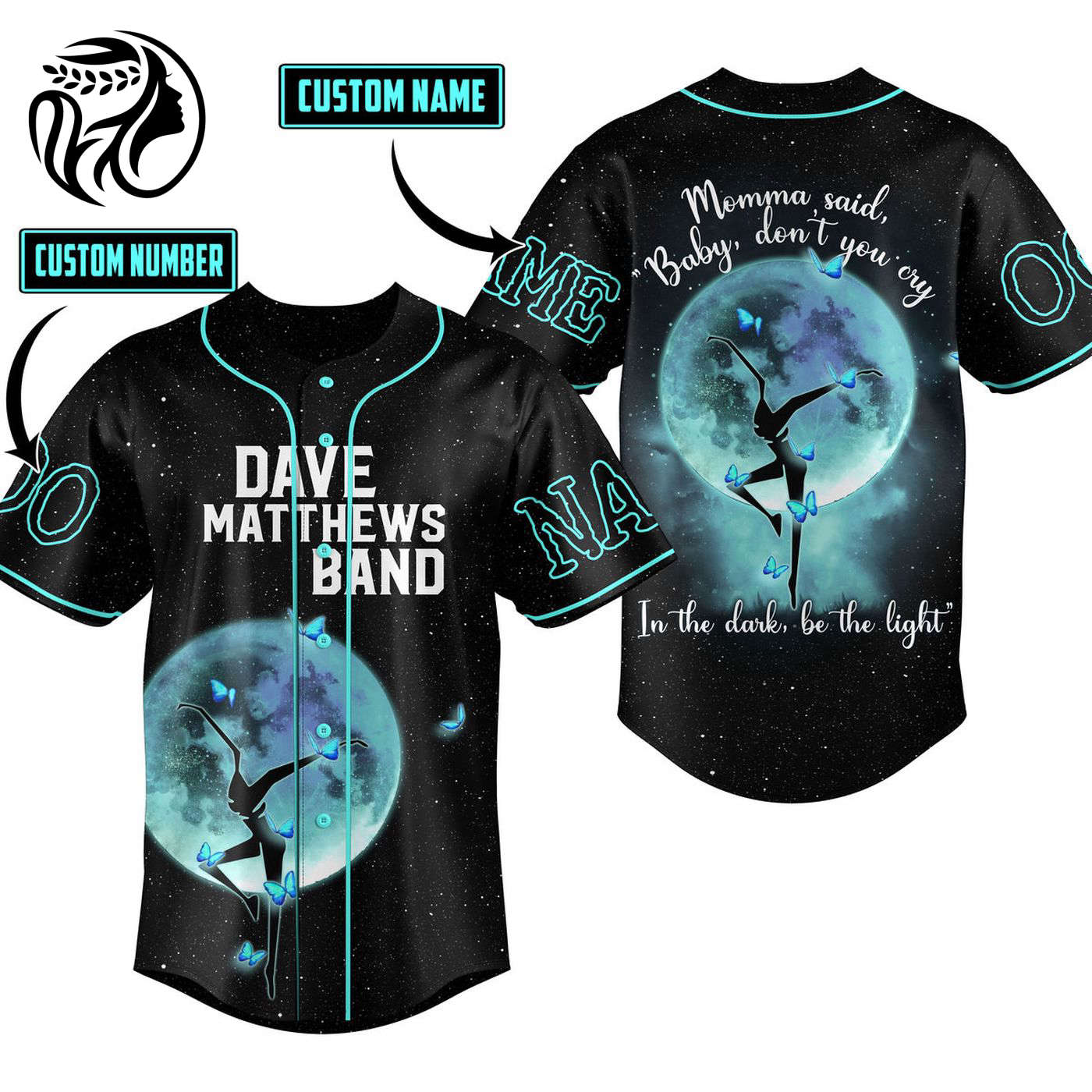 Dave Matthews Band Baseball Jersey For Men Women And Kids Gift