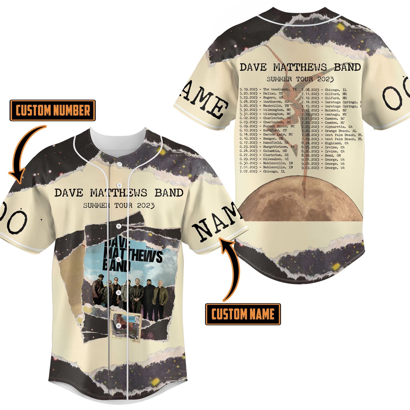 Dave Matthews Baseball Jersey For Men Women And Kids Gift