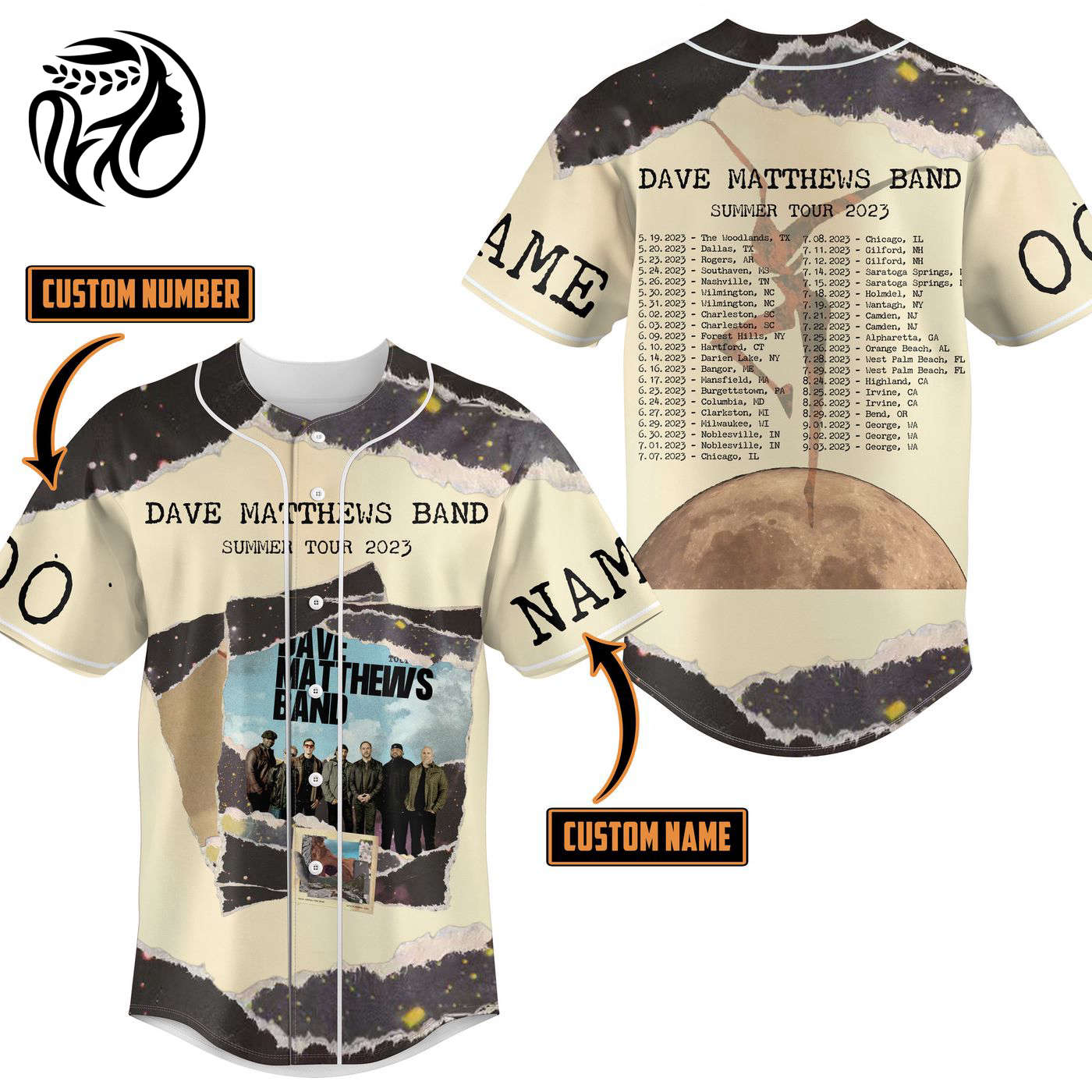 Dave Matthews Baseball Jersey For Men Women And Kids Gift