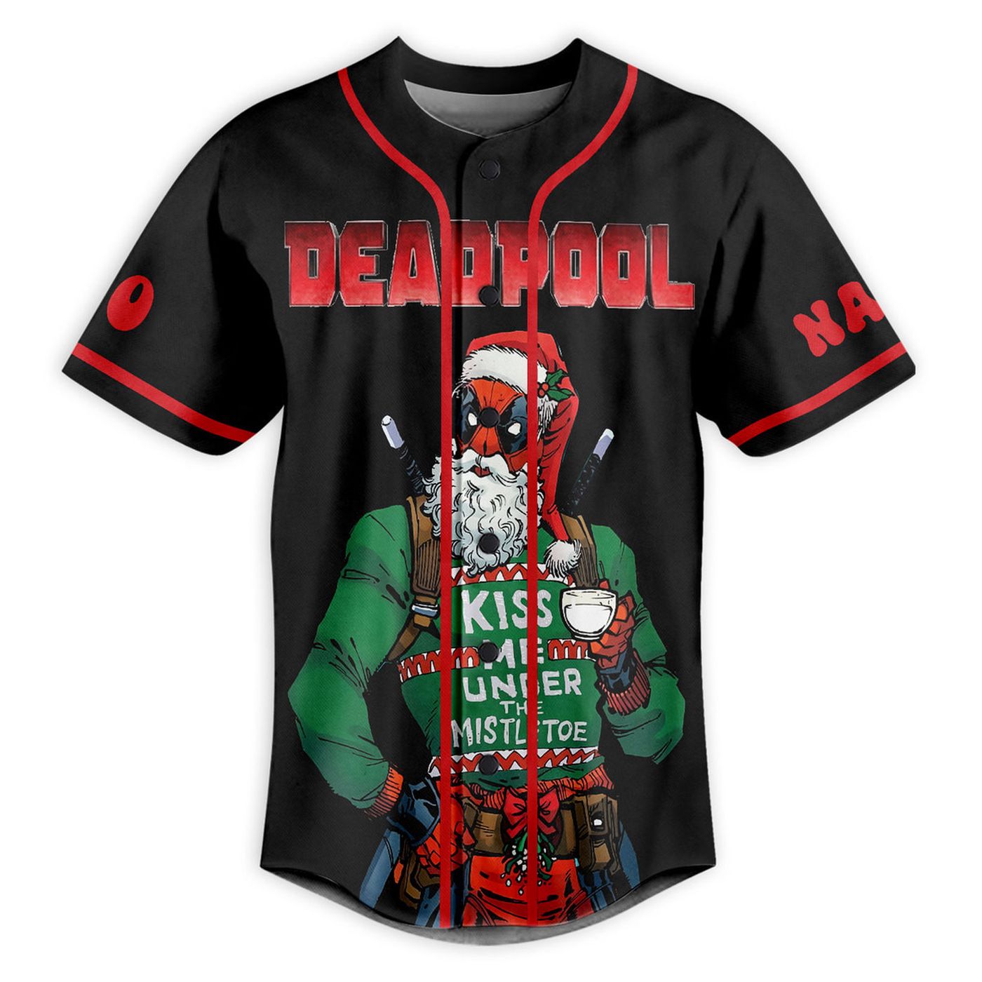Deadpool Baseball Jersey For Men Women And Kids Gift Deadpool Baseball Jersey For Men Women And Kids Gift