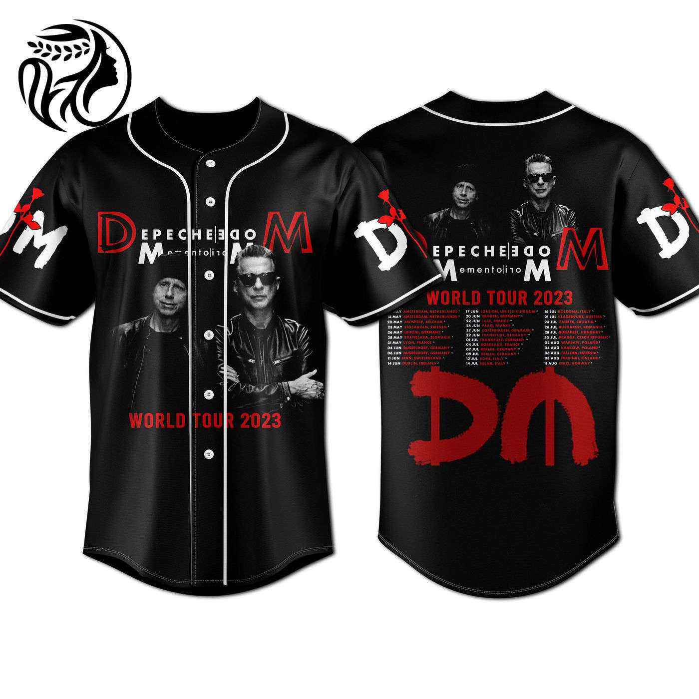 Depeche Mode Baseball Jersey For Men Women And Kids Gift