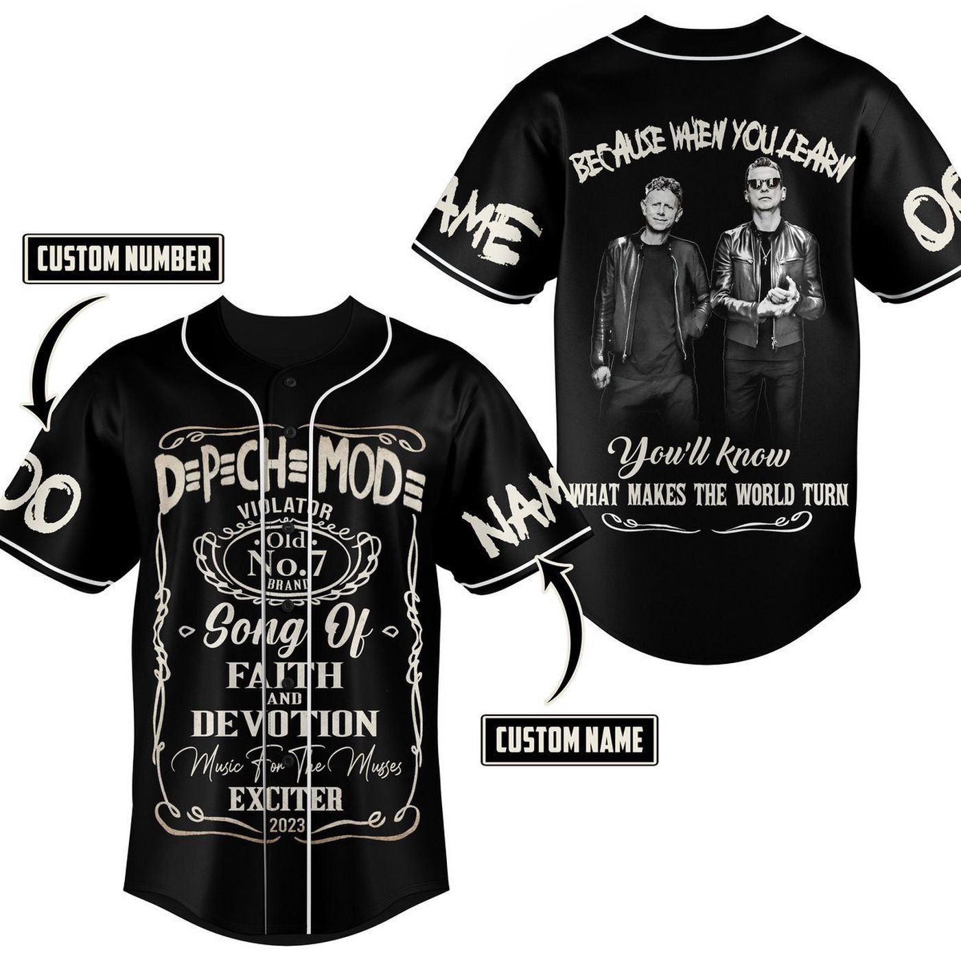 Depeche Mode Baseball Jersey For Men Women And Kids Gift Depeche Mode Baseball Jersey For Men Women And Kids Gift