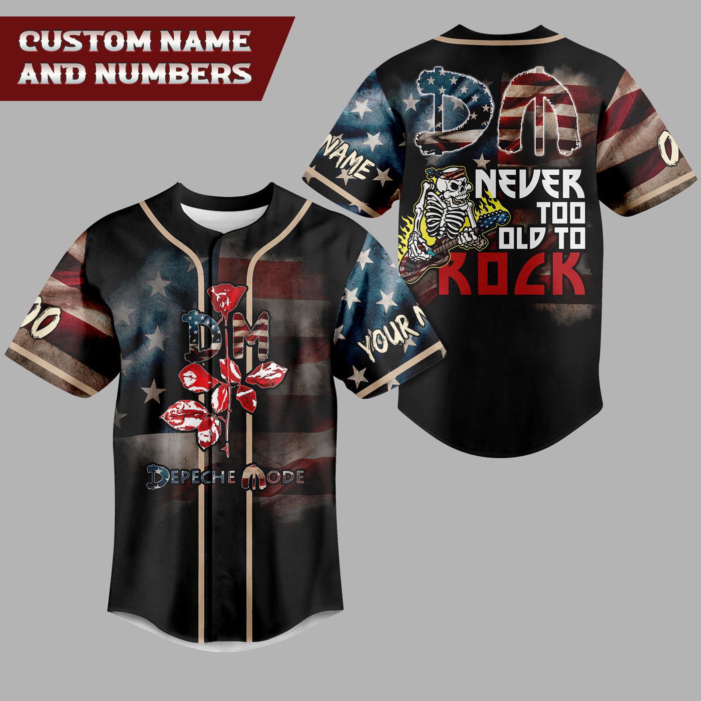 Depeche Mode Baseball Jersey For Men Women And Kids Gift Depeche Mode Baseball Jersey For Men Women And Kids Gift