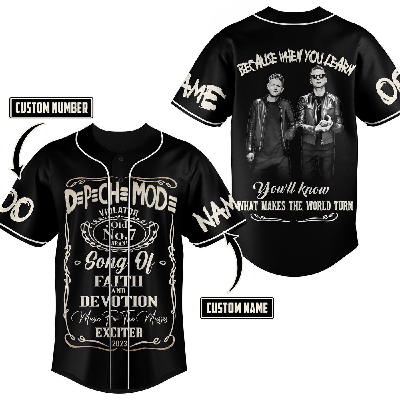 Depeche Mode Baseball Jersey For Men Women And Kids Gift Depeche Mode Baseball Jersey For Men Women And Kids Gift