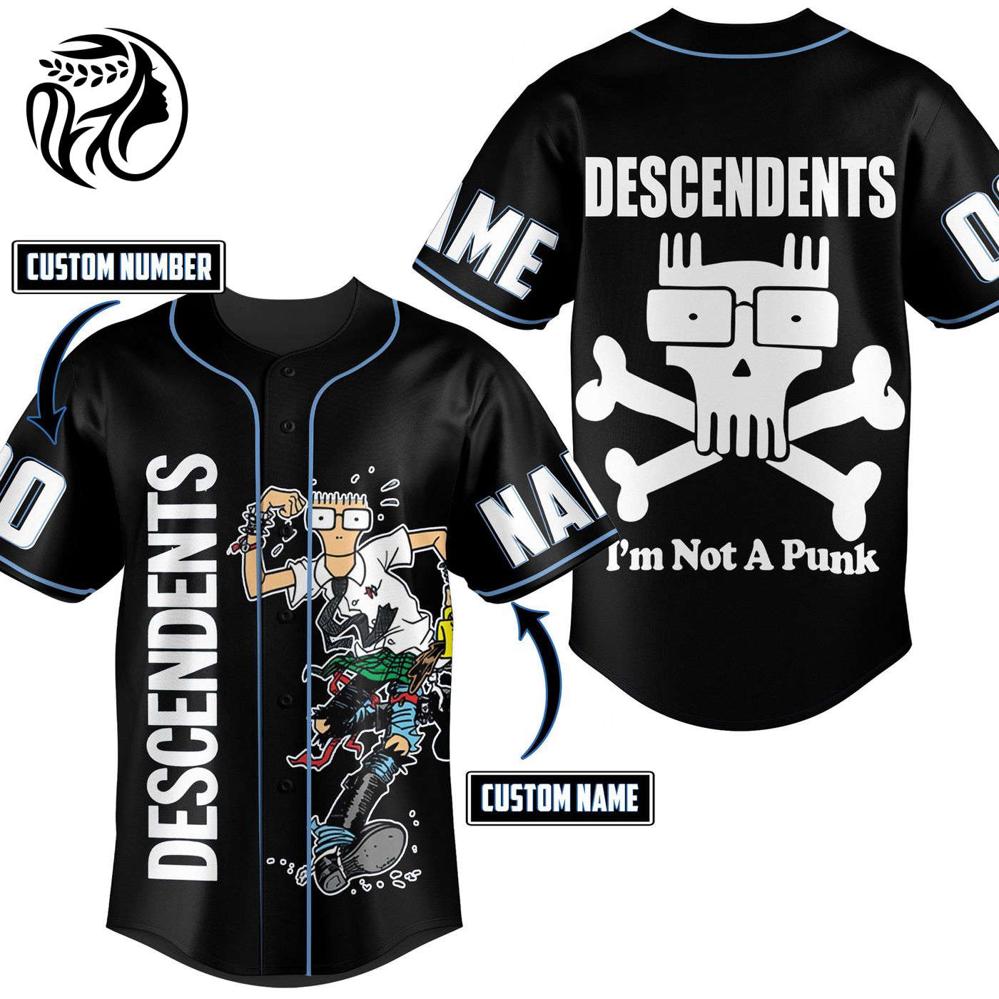 Descendents Baseball Jersey For Men Women And Kids Gift