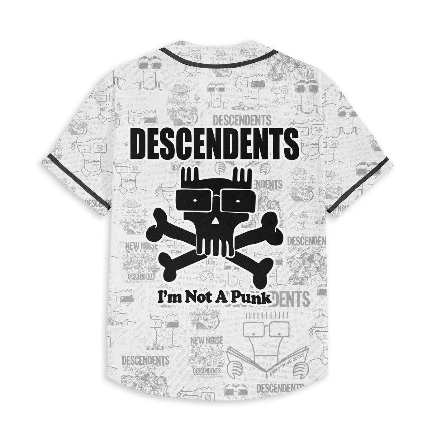 Descendents Baseball Jersey For Men Women And Kids Gift Descendents Baseball Jersey For Men Women And Kids Gift