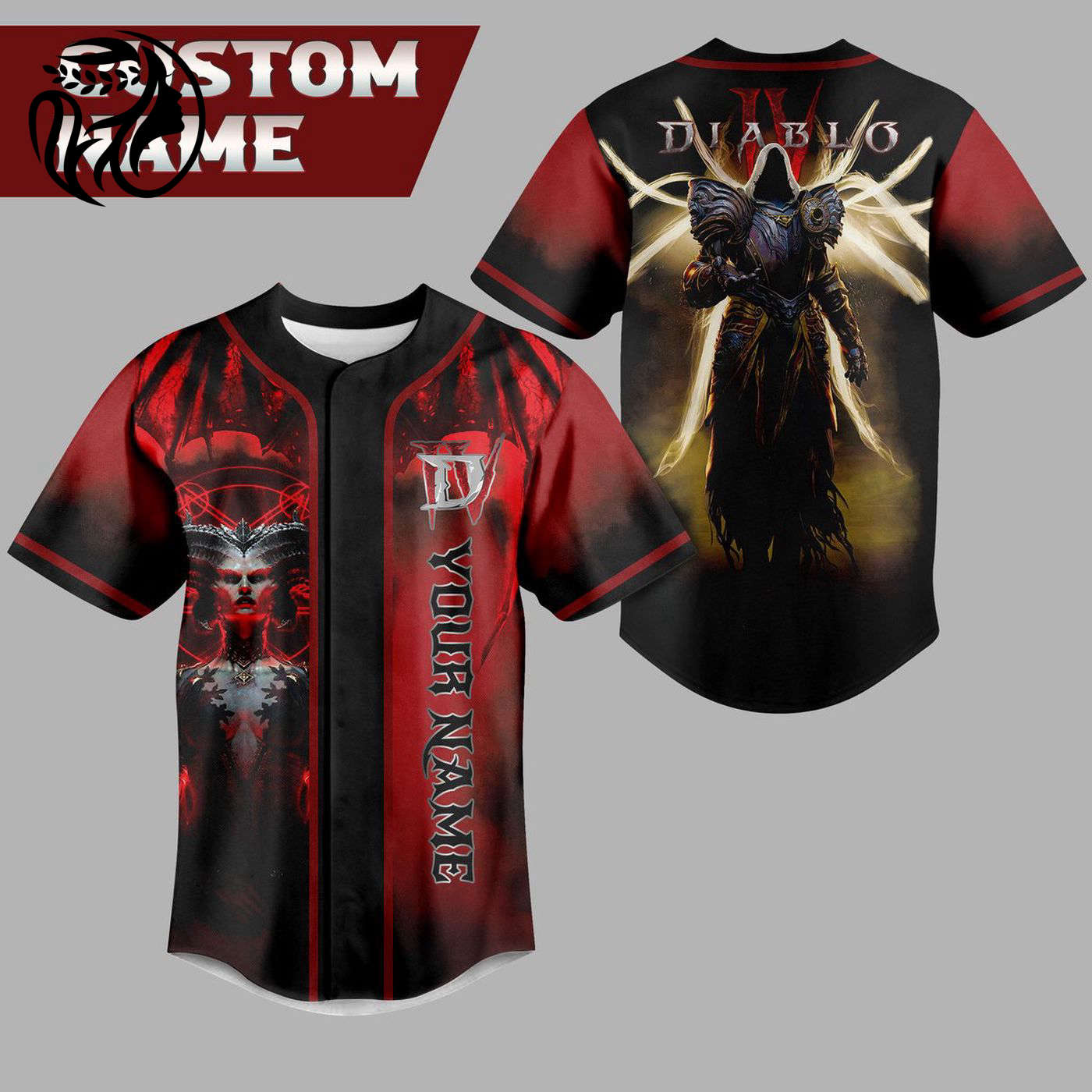 Diablo Baseball Jersey For Men Women And Kids Gift