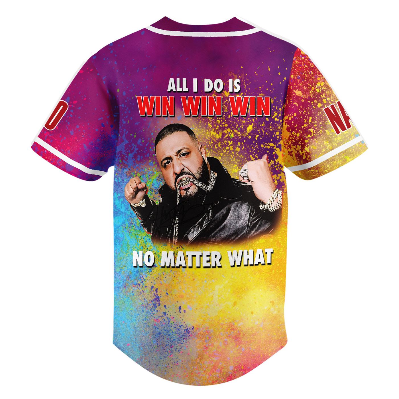 DJ Khaled Baseball Jersey For Men Women And Kids Gift DJ Khaled Baseball Jersey For Men Women And Kids Gift