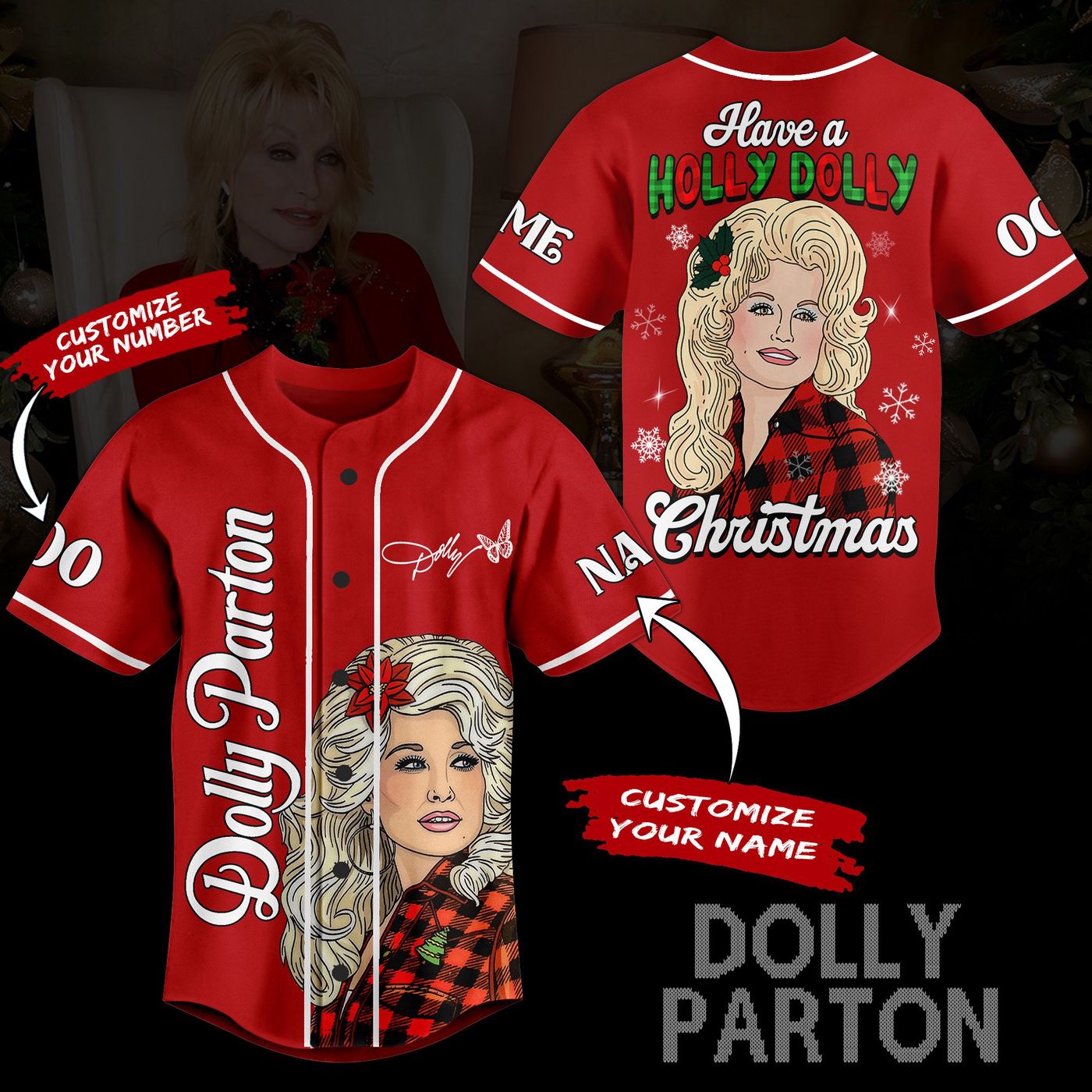 Dolly Parton Baseball Jersey For Men Women And Kids Gift Dolly Parton Baseball Jersey For Men Women And Kids Gift