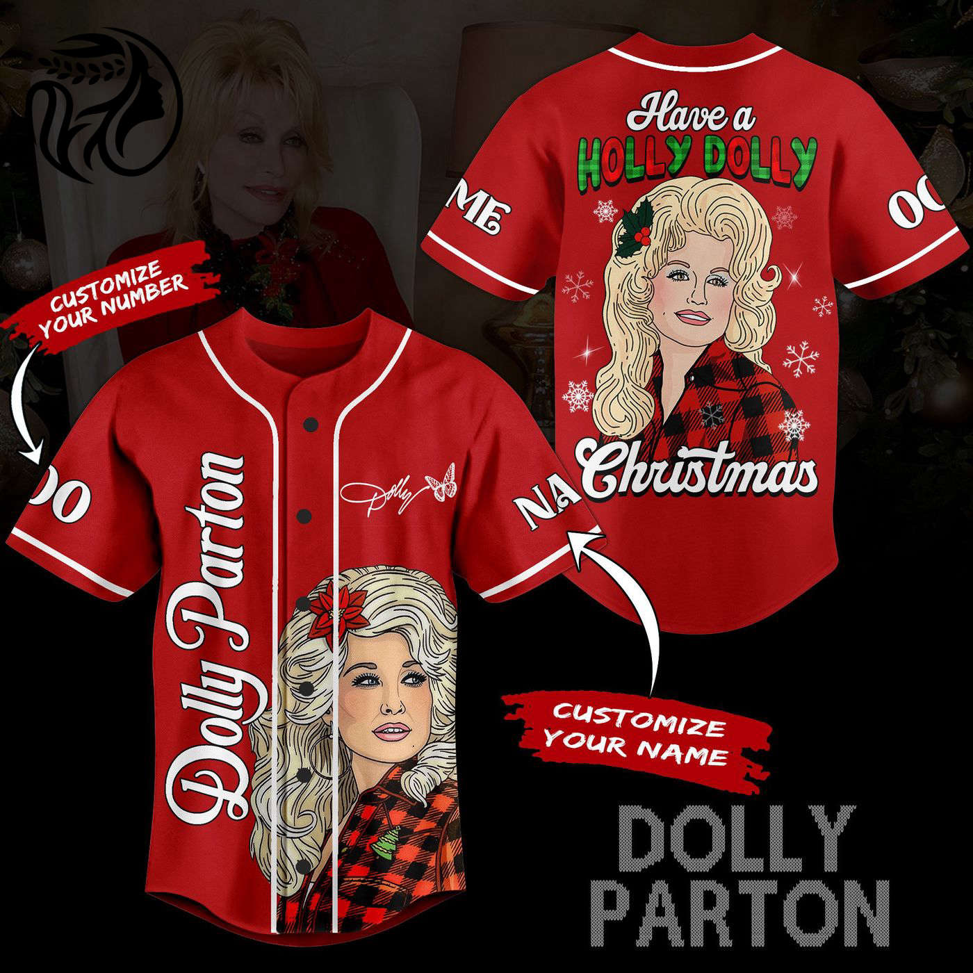 Dolly Parton Baseball Jersey For Men Women And Kids Gift