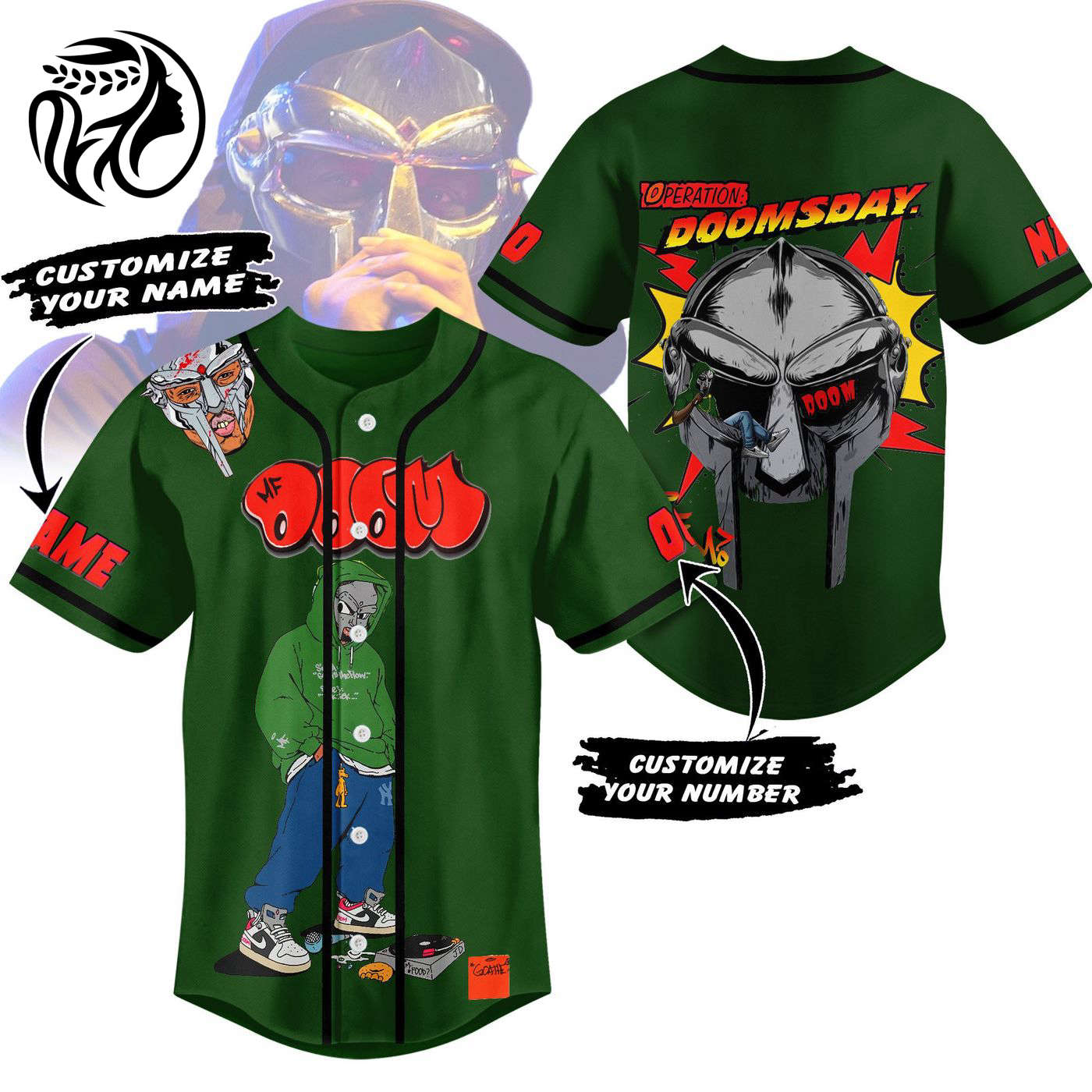 Doomsday Baseball Jersey For Men Women And Kids Gift