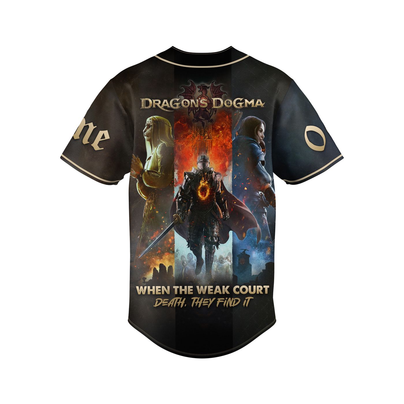 Dragon Dogma Baseball Jersey For Men Women And Kids Gift Dragon Dogma Baseball Jersey For Men Women And Kids Gift