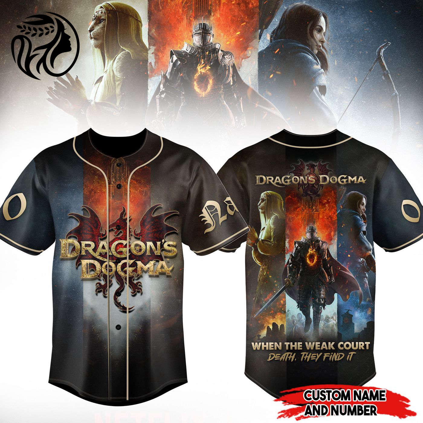 Dragon Dogma Baseball Jersey For Men Women And Kids Gift