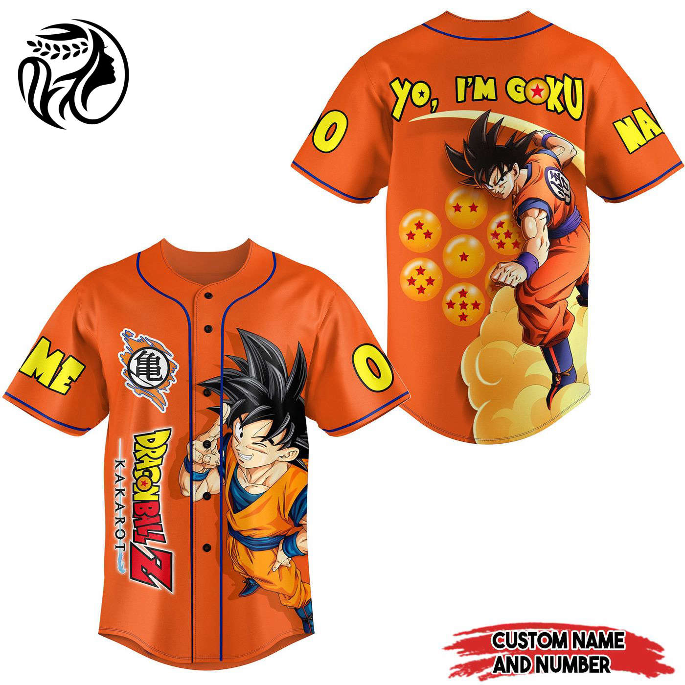 DragonBall Kakarot Baseball Jersey For Men Women And Kids Gift