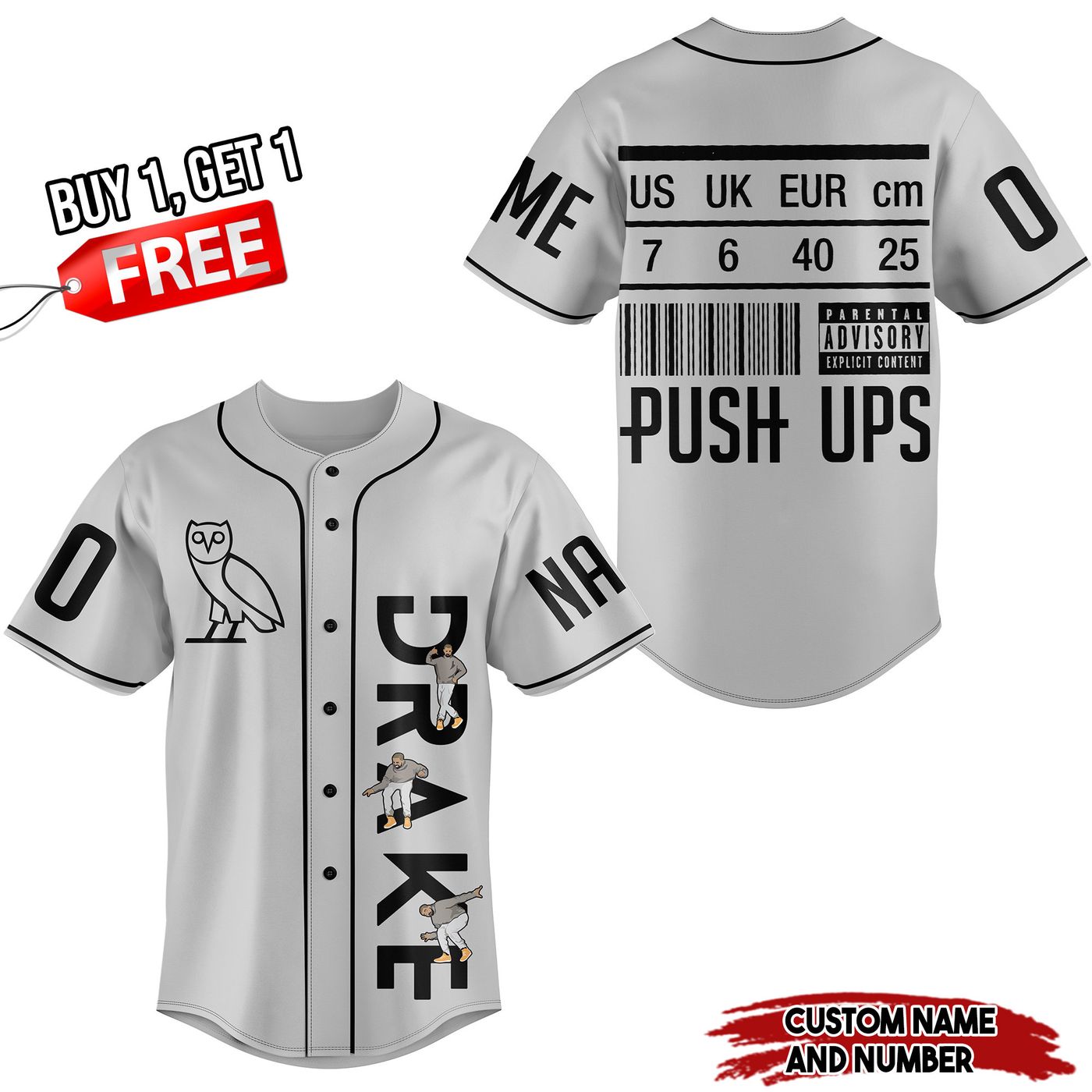 Drake Baseball Jersey For Men Women And Kids Gift Drake Baseball Jersey For Men Women And Kids Gift