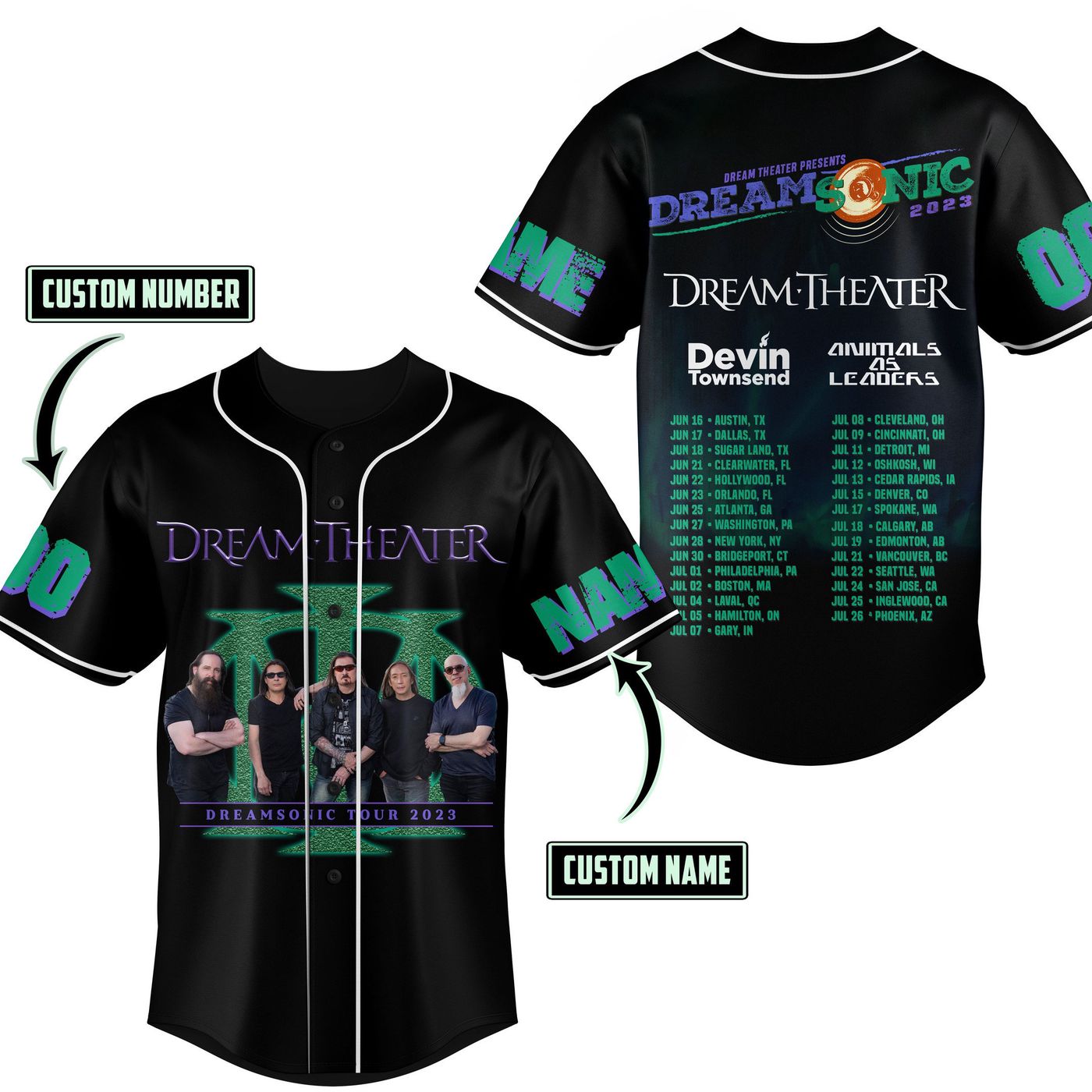 Dream Theater Baseball Jersey For Men Women And Kids Gift Dream Theater Baseball Jersey For Men Women And Kids Gift