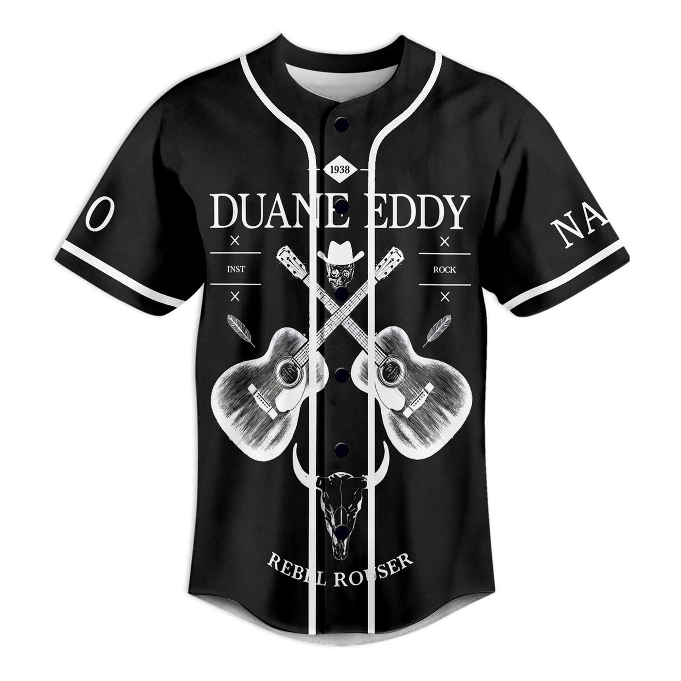 Duane Eddy Baseball Jersey For Men Women And Kids Gift