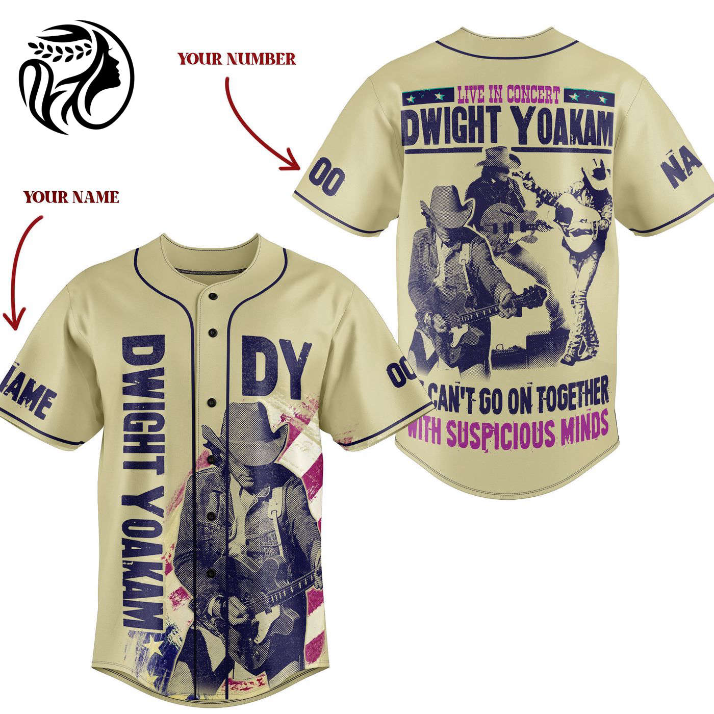 Dwight Yoakam Baseball Jersey For Men Women And Kids Gift