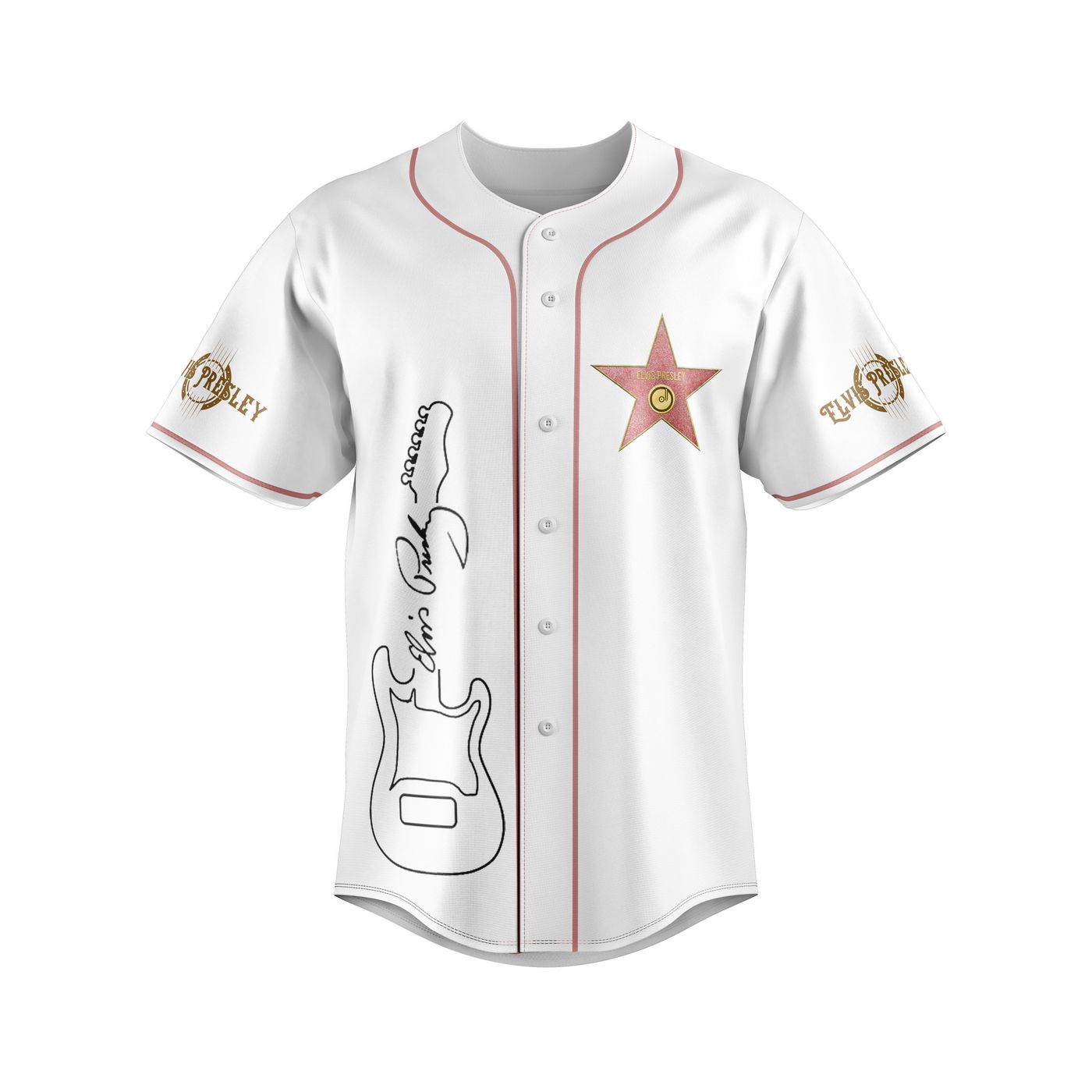 Elvis Presley Baseball Jersey For Men Women And Kids Gift