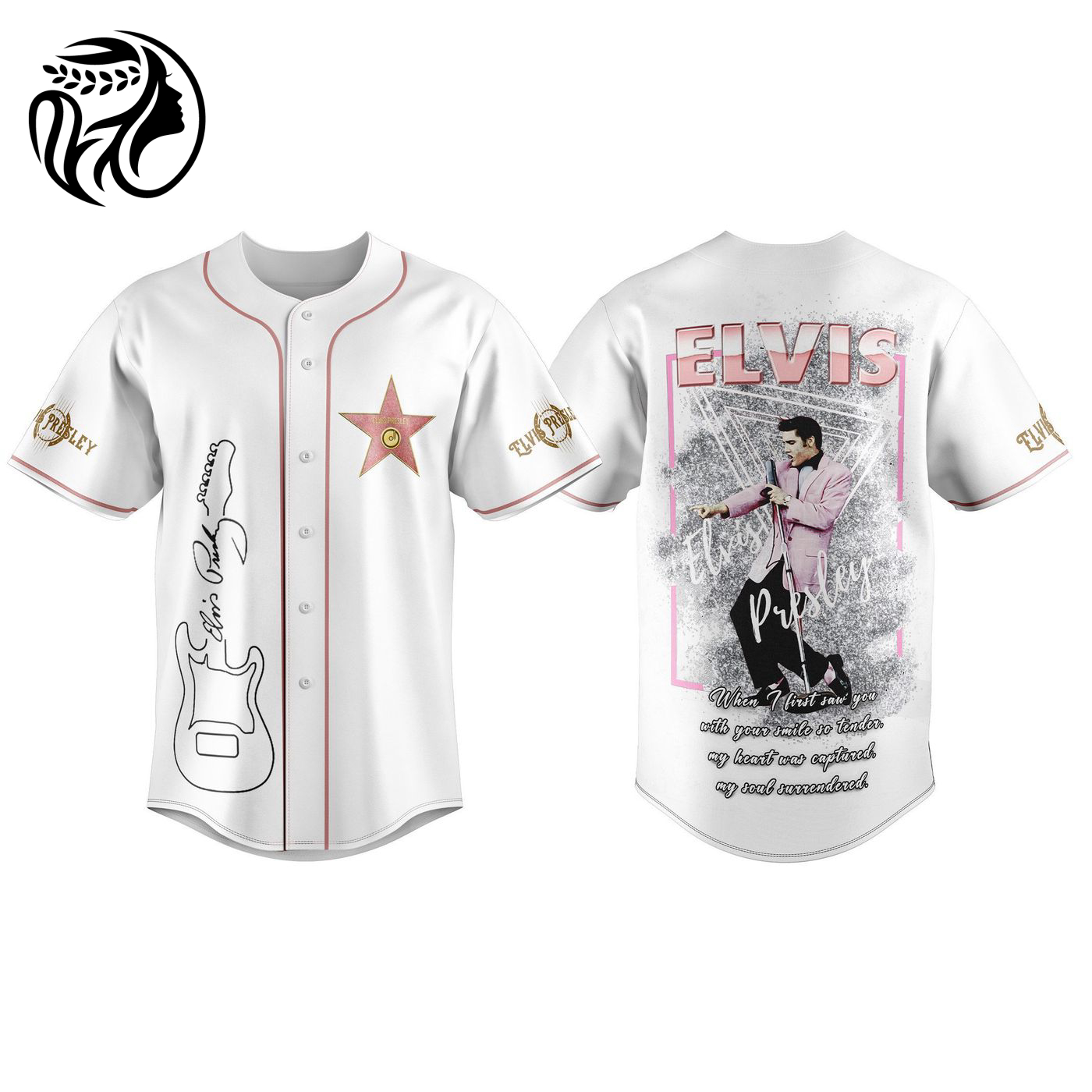 Elvis Presley Baseball Jersey For Men Women And Kids Gift