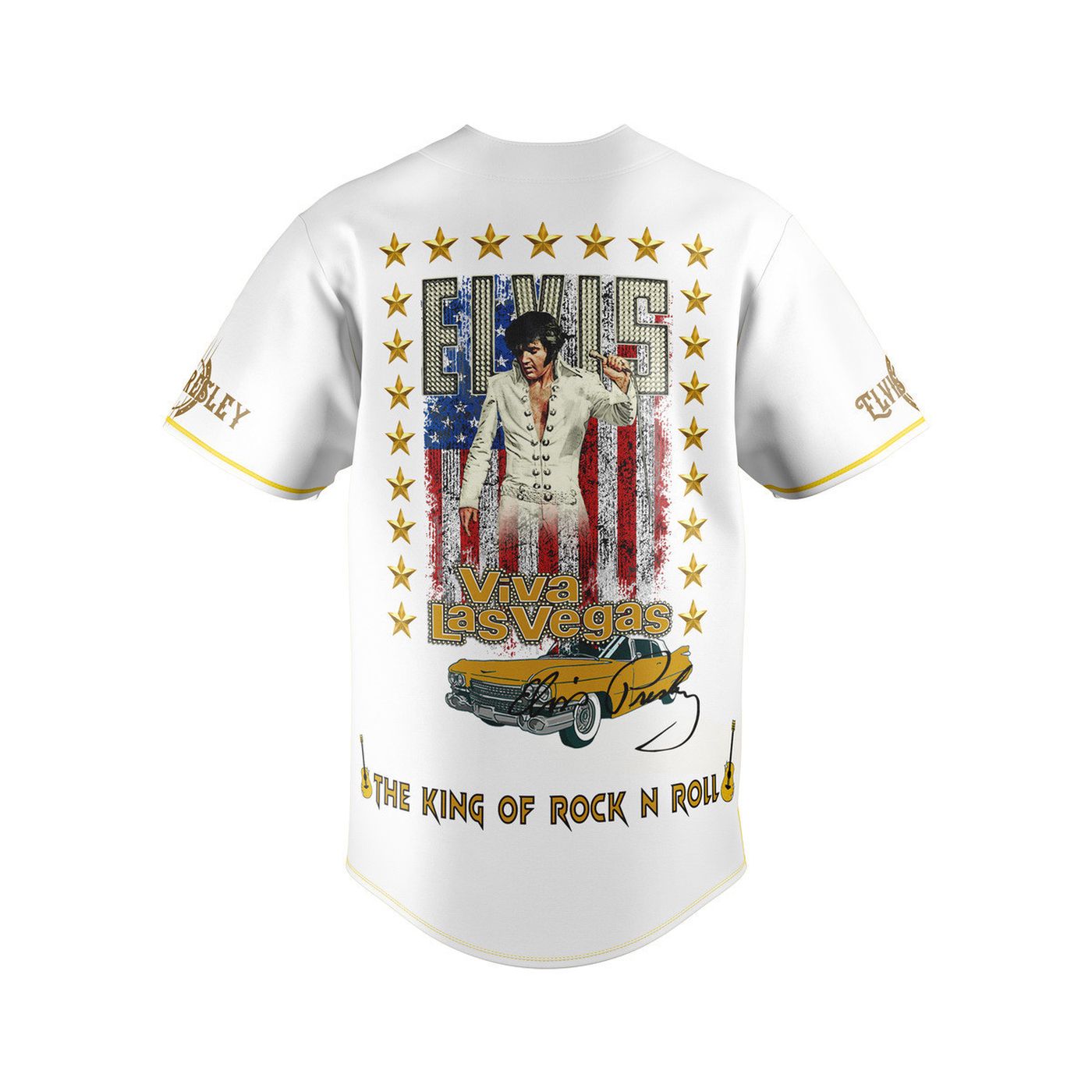 Elvis Presley Baseball Jersey For Men Women And Kids Gift