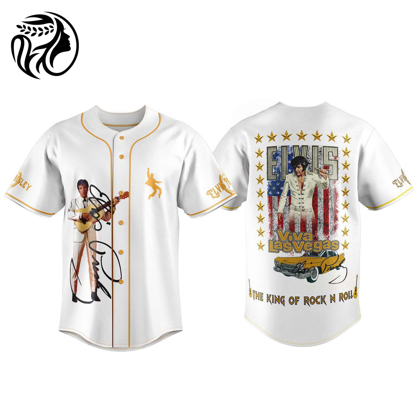 Elvis Presley Baseball Jersey For Men Women And Kids Gift