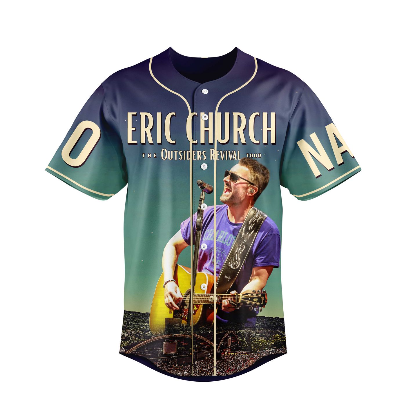 Eric Church Baseball Jersey For Men Women And Kids Gift