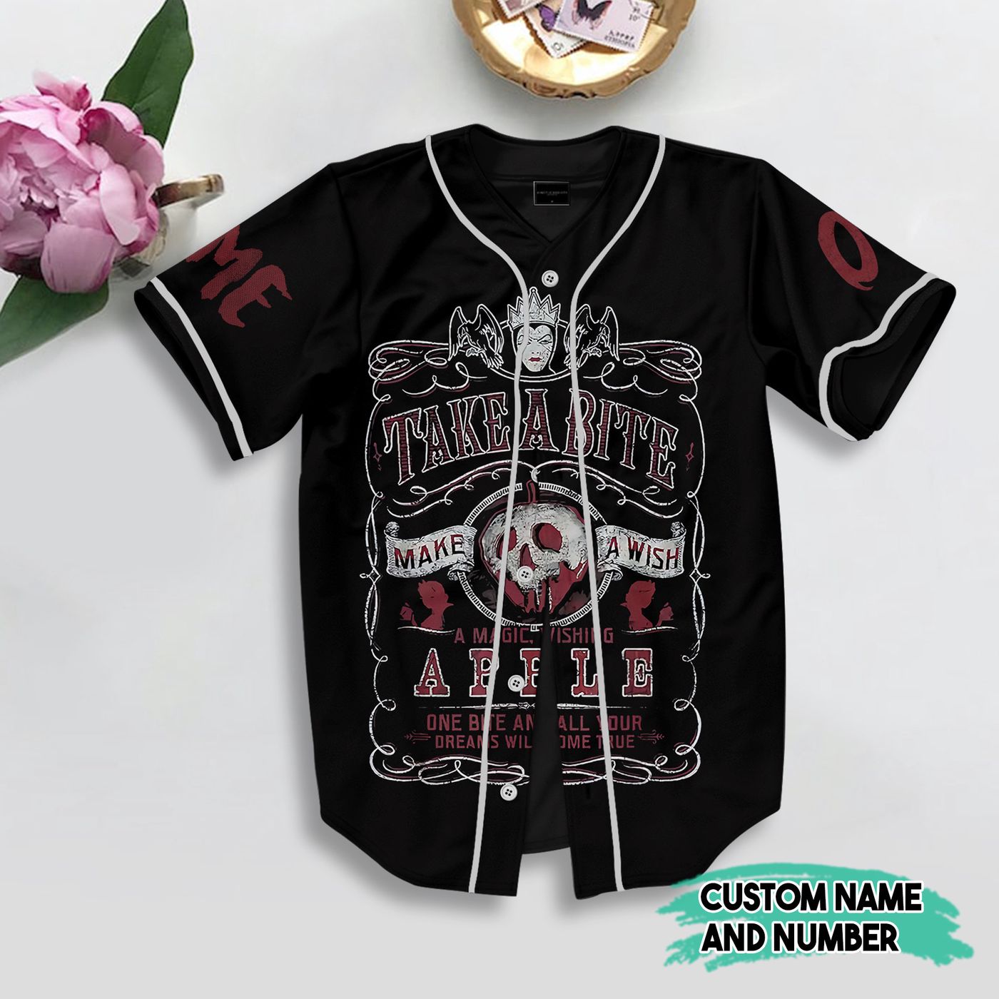 Evil Queen Baseball Jersey For Men Women And Kids Gift